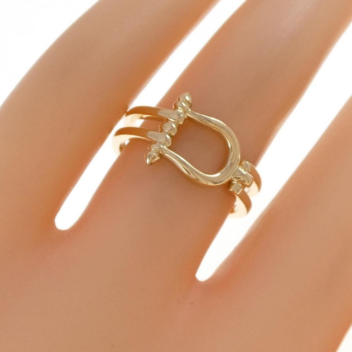 Hermes Yellow Gold (18K) Band Ring (Pre-Owned)