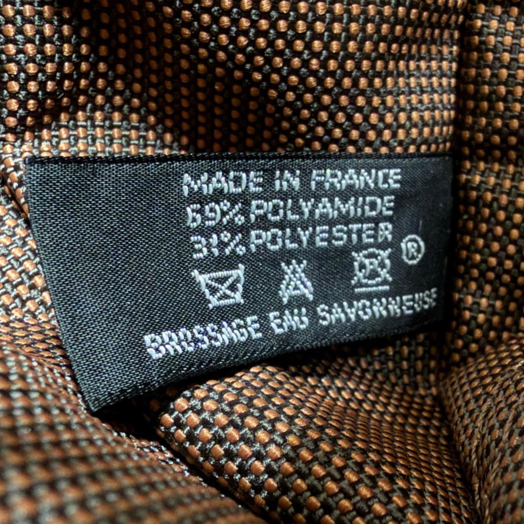 Hermes Brown Polyamide Polyester Shoulder Bag (Pre-Owned)