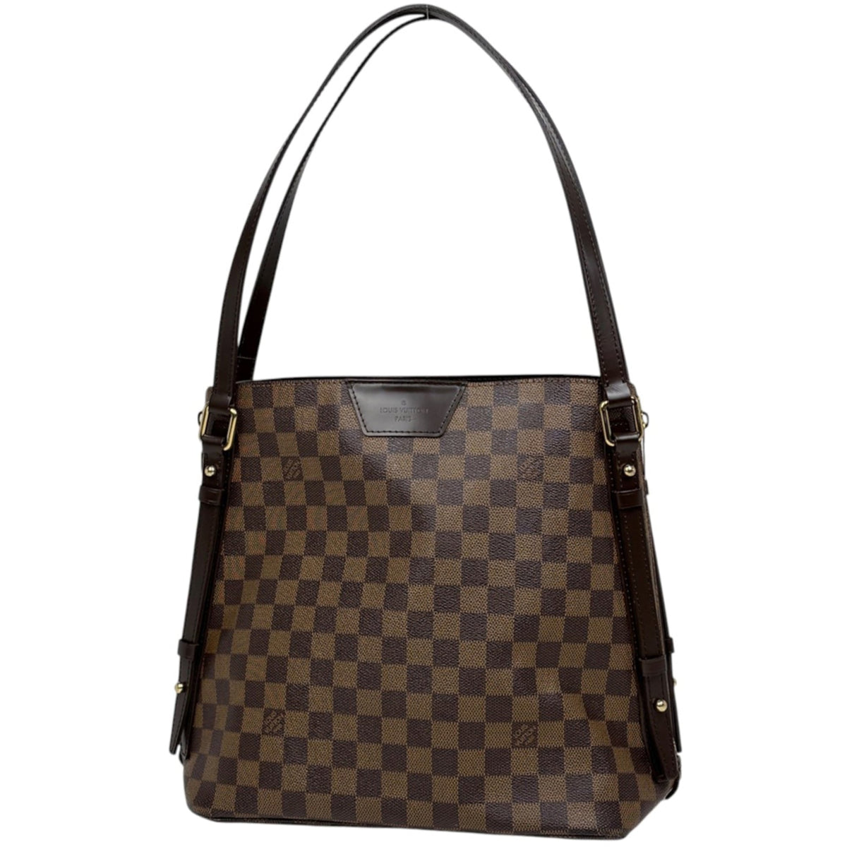 Louis Vuitton Damier Brown Damier Canvas Tote Bag (Pre-Owned)