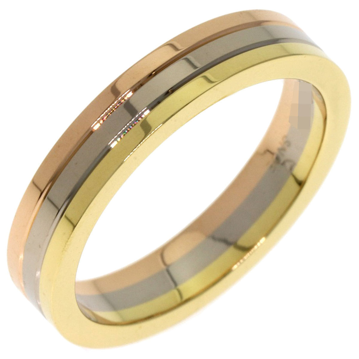Cartier Yellow Gold (18K) Pink Gold (18K) White Gold (18K) Band Ring (Pre-Owned)