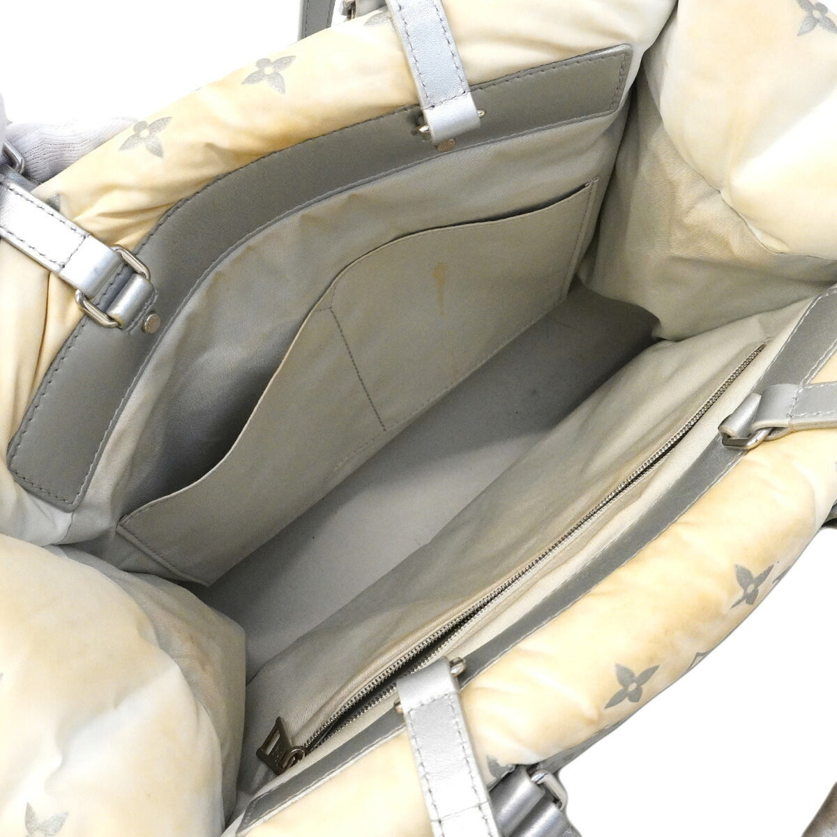 Louis Vuitton Gray Tote Bag (Pre-Owned)