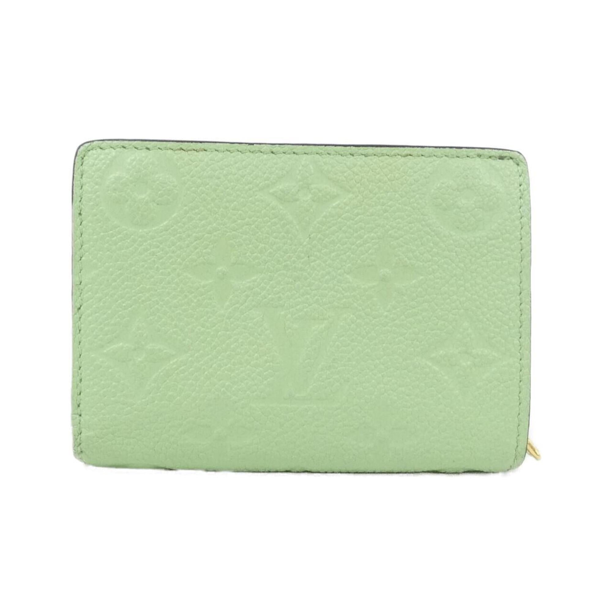 Louis Vuitton Green Leather Wallet (Bi-Fold) (Pre-Owned)