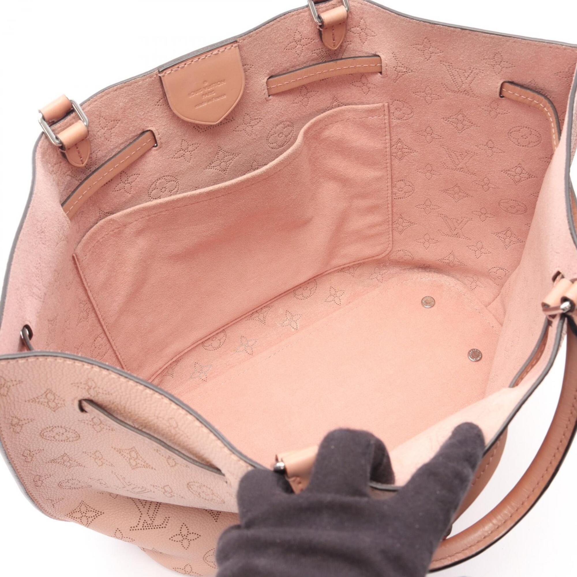 Louis Vuitton Pink Leather Handbag Pouch (Pre-Owned)