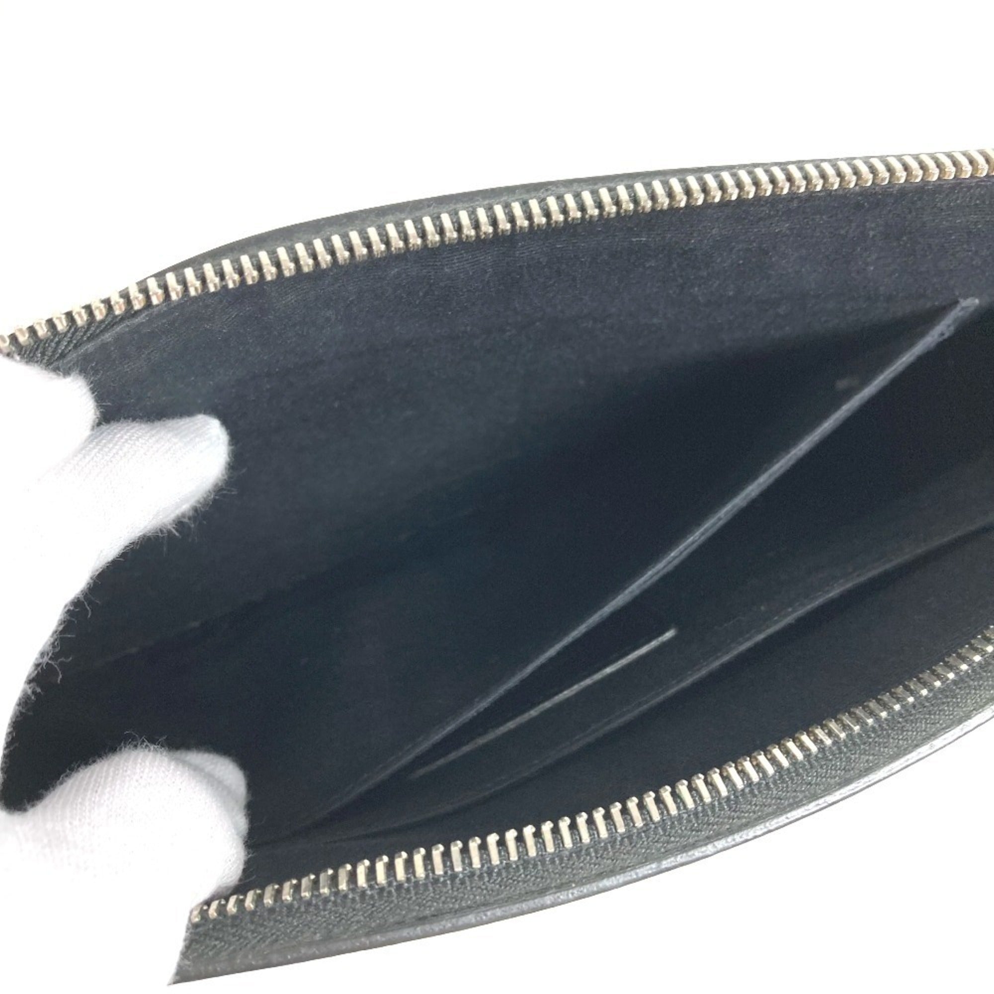 Saint Laurent Black Leather Clutch Bag Pouch (Pre-Owned)
