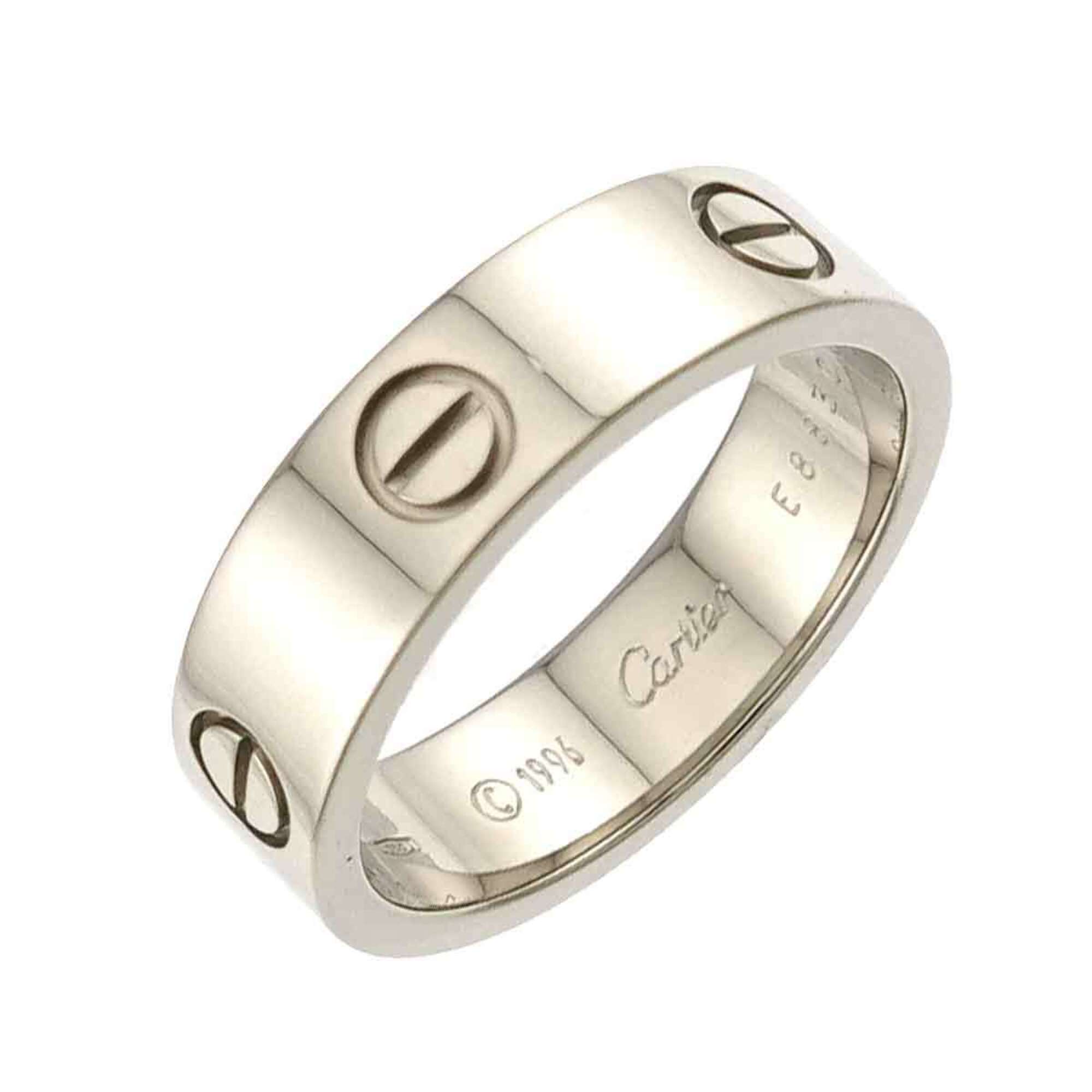 Cartier White Gold (18K) Band Ring (Pre-Owned)
