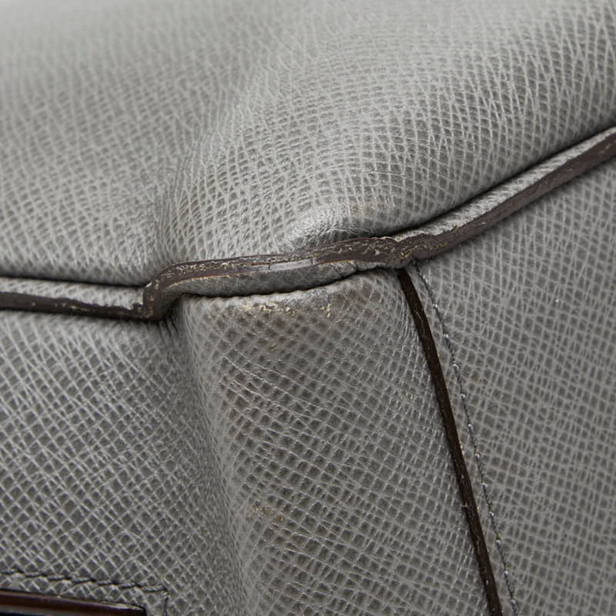 Louis Vuitton Glacier Gray Leather Shoulder Bag (Pre-Owned)