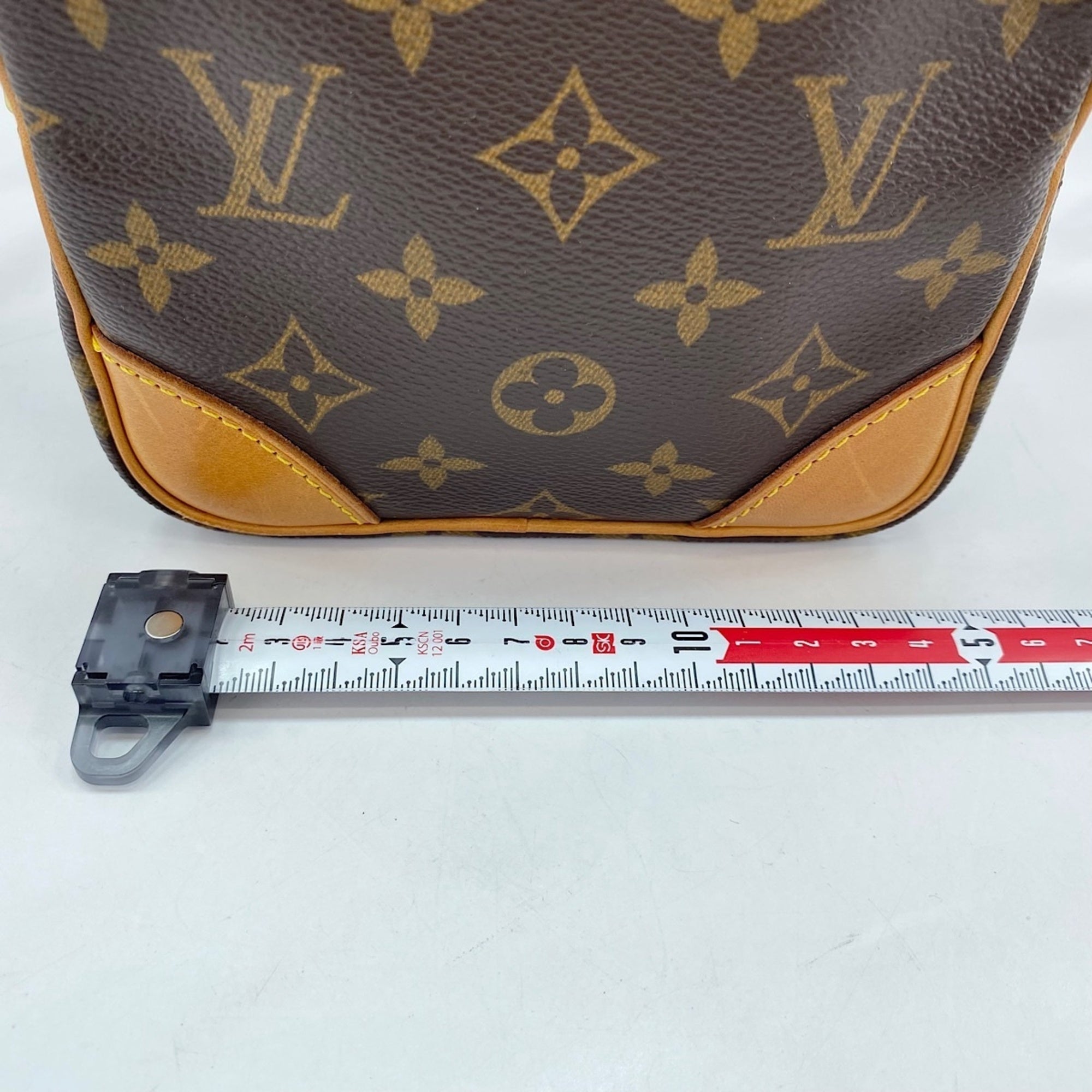 Louis Vuitton Blue Brown Shoulder Bag (Pre-Owned)