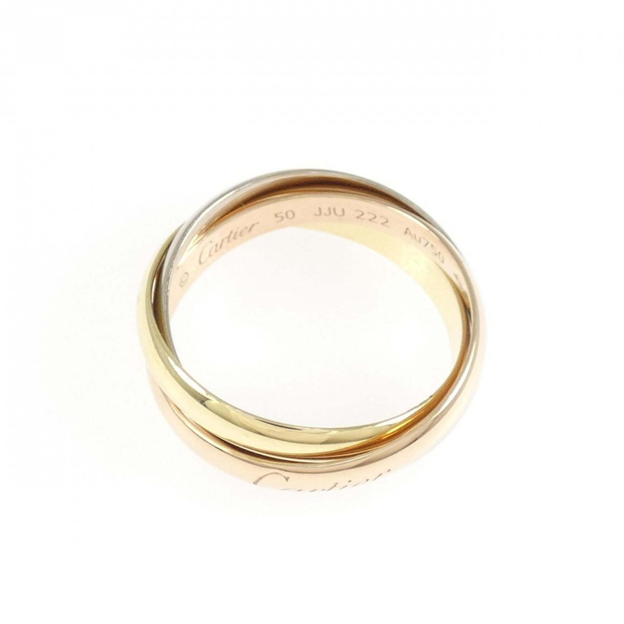 Cartier Yellow Gold (18K) Pink Gold (18K) White Gold (18K) Band Ring (Pre-Owned)