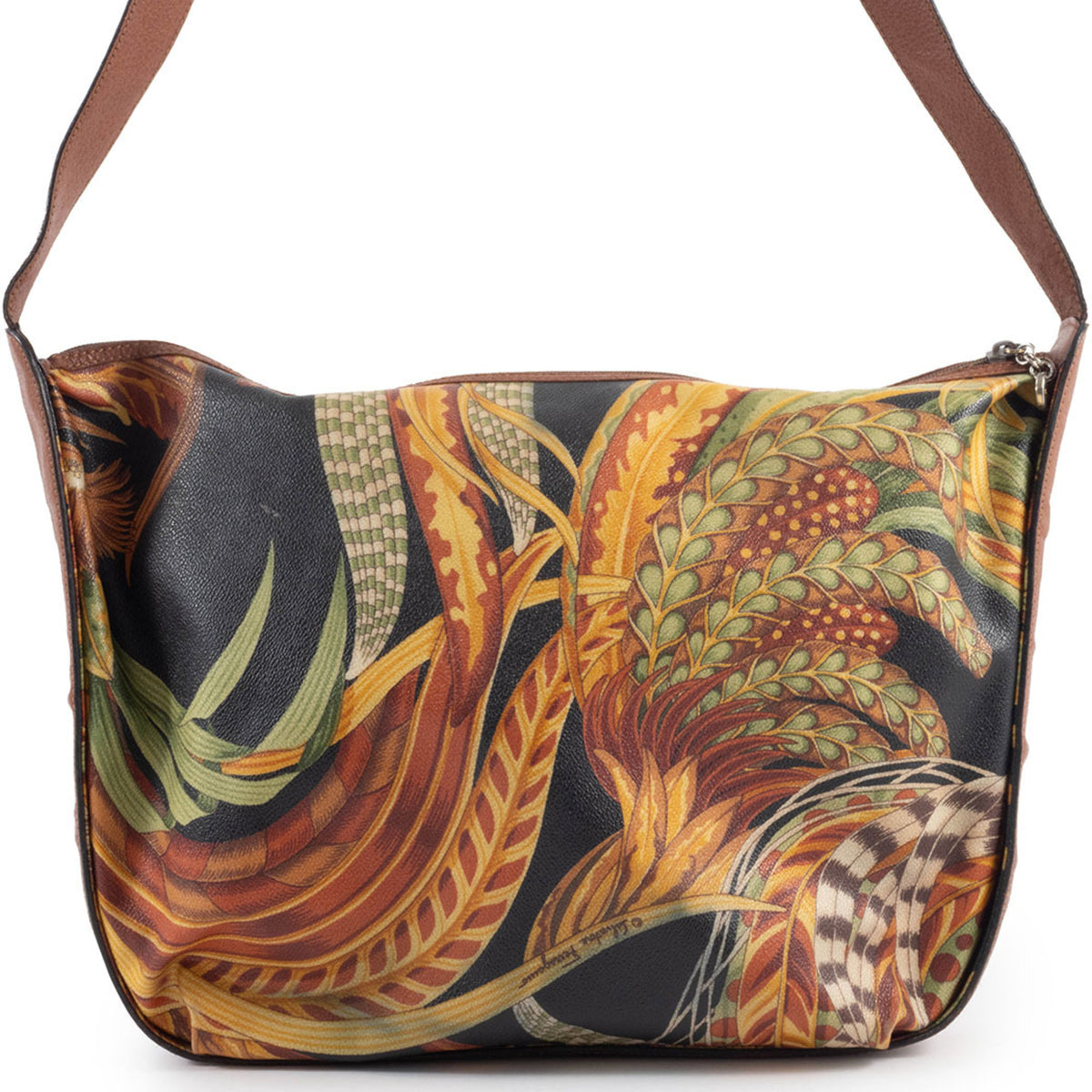 Salvatore Ferragamo Multi-Color Leather Pvc Shoulder Bag (Pre-Owned)