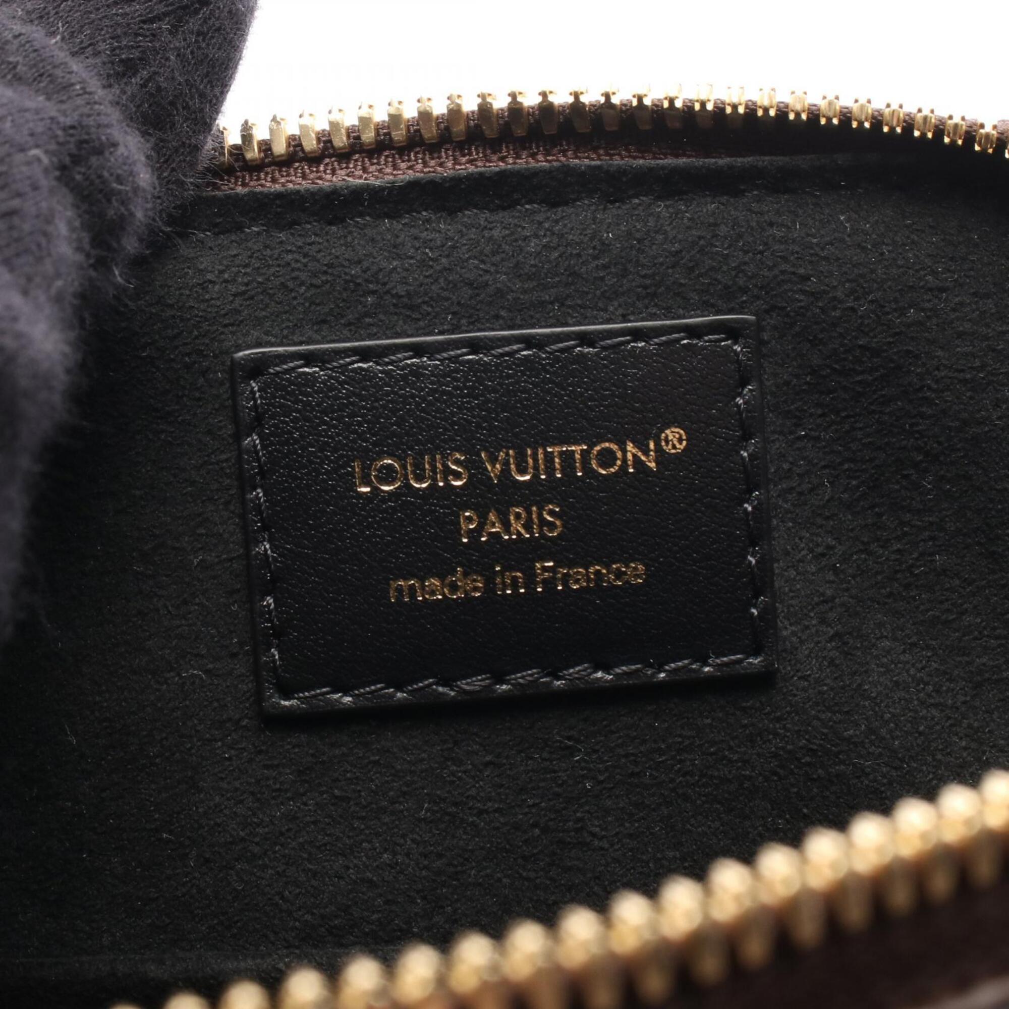 Louis Vuitton Black Brown Monogram Monogram Handbag (Pre-Owned)