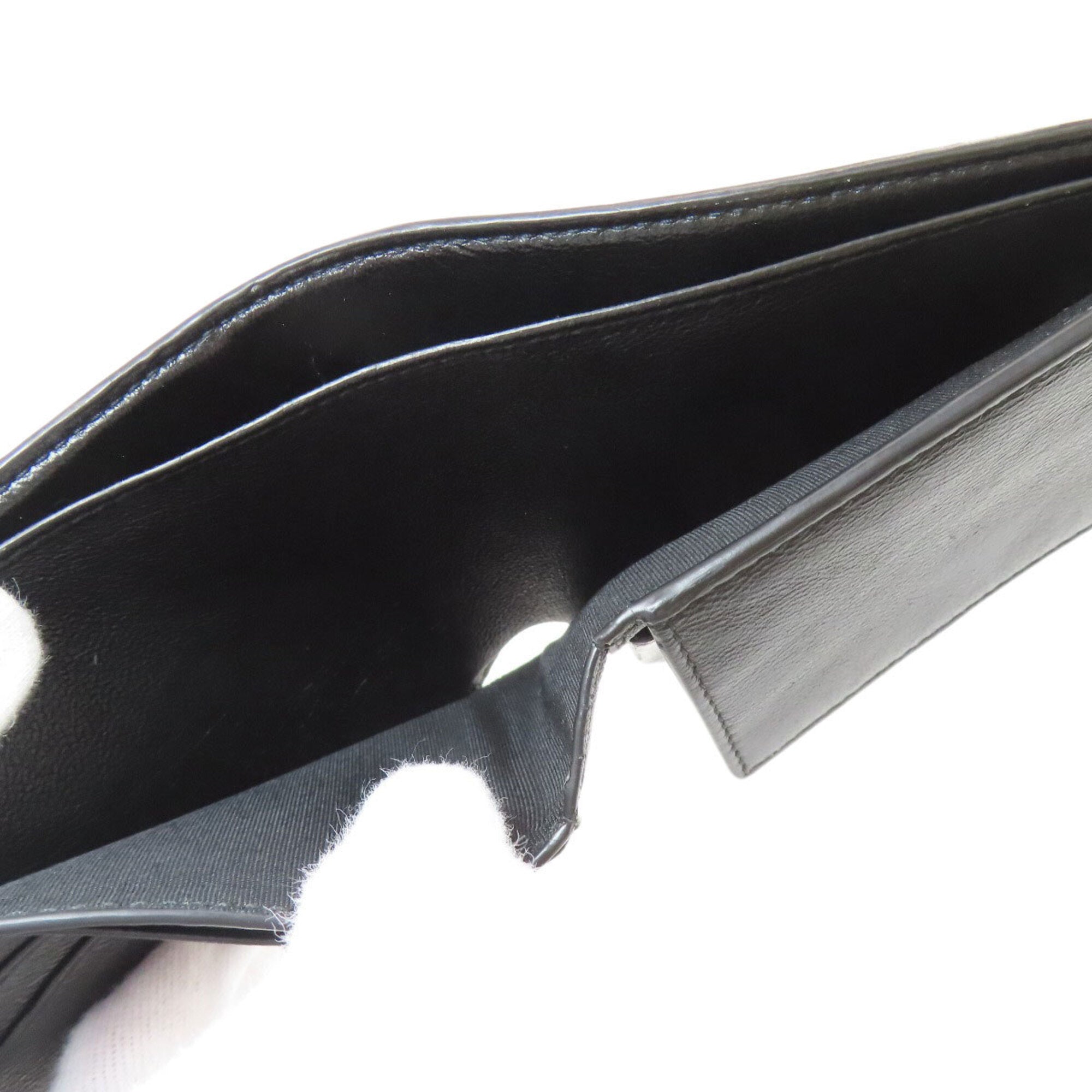 Balenciaga Black Leather Wallet (Bi-Fold) (Pre-Owned)