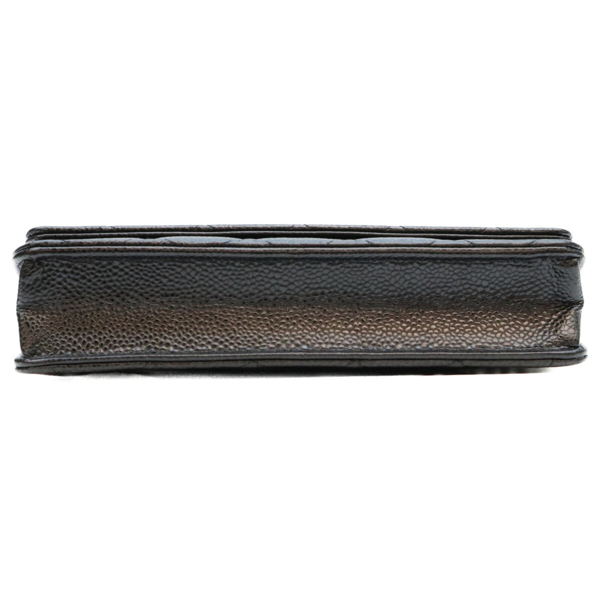 Chanel Black Grained Calfskin Shoulder Bag (Pre-Owned)