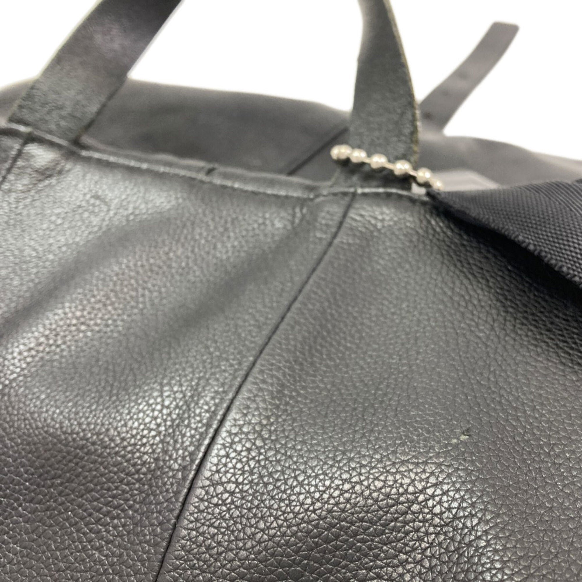 Coach Black Leather Backpack (Pre-Owned)