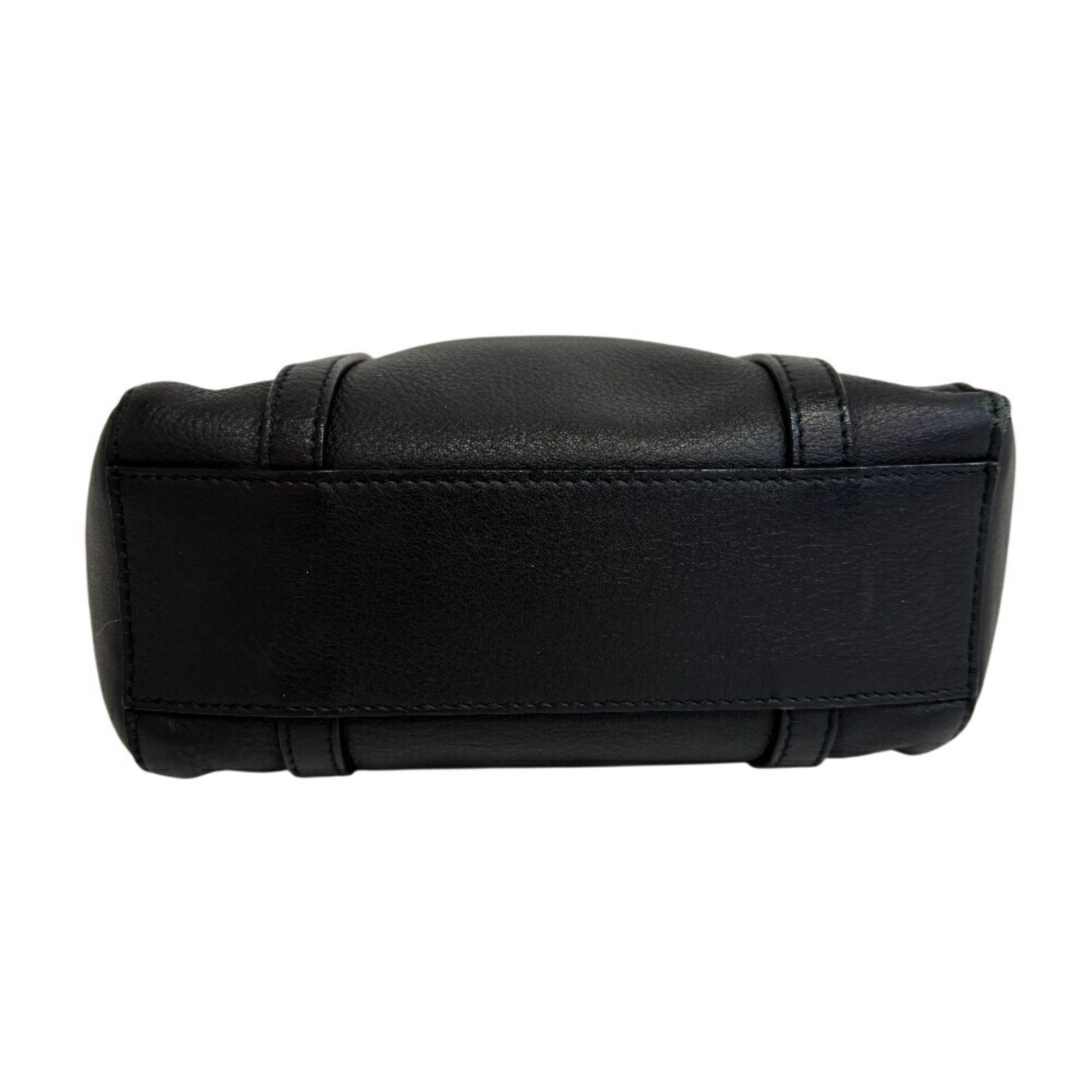 Balenciaga Black Leather Handbag (Pre-Owned)