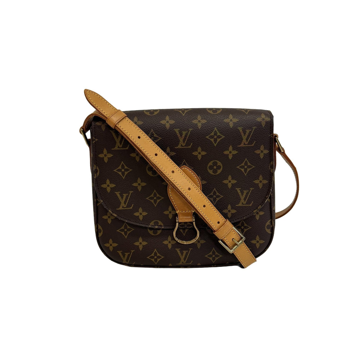 Louis Vuitton Brown Galle Monogram Monogram Crossbody Bag Pochette Shoulder Bag (Pre-Owned)