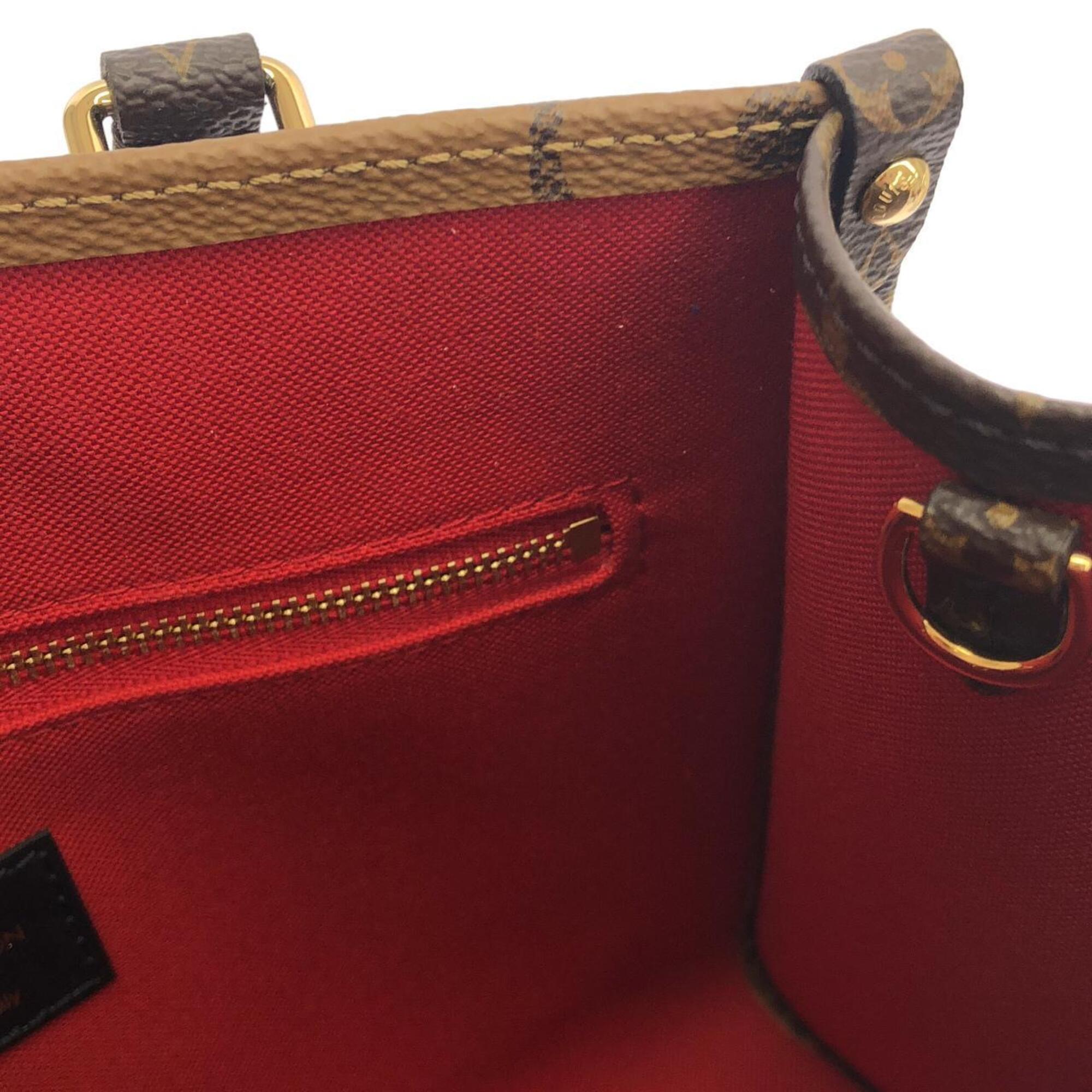 Louis Vuitton Marron Coated Canvas Handbag (Pre-Owned)