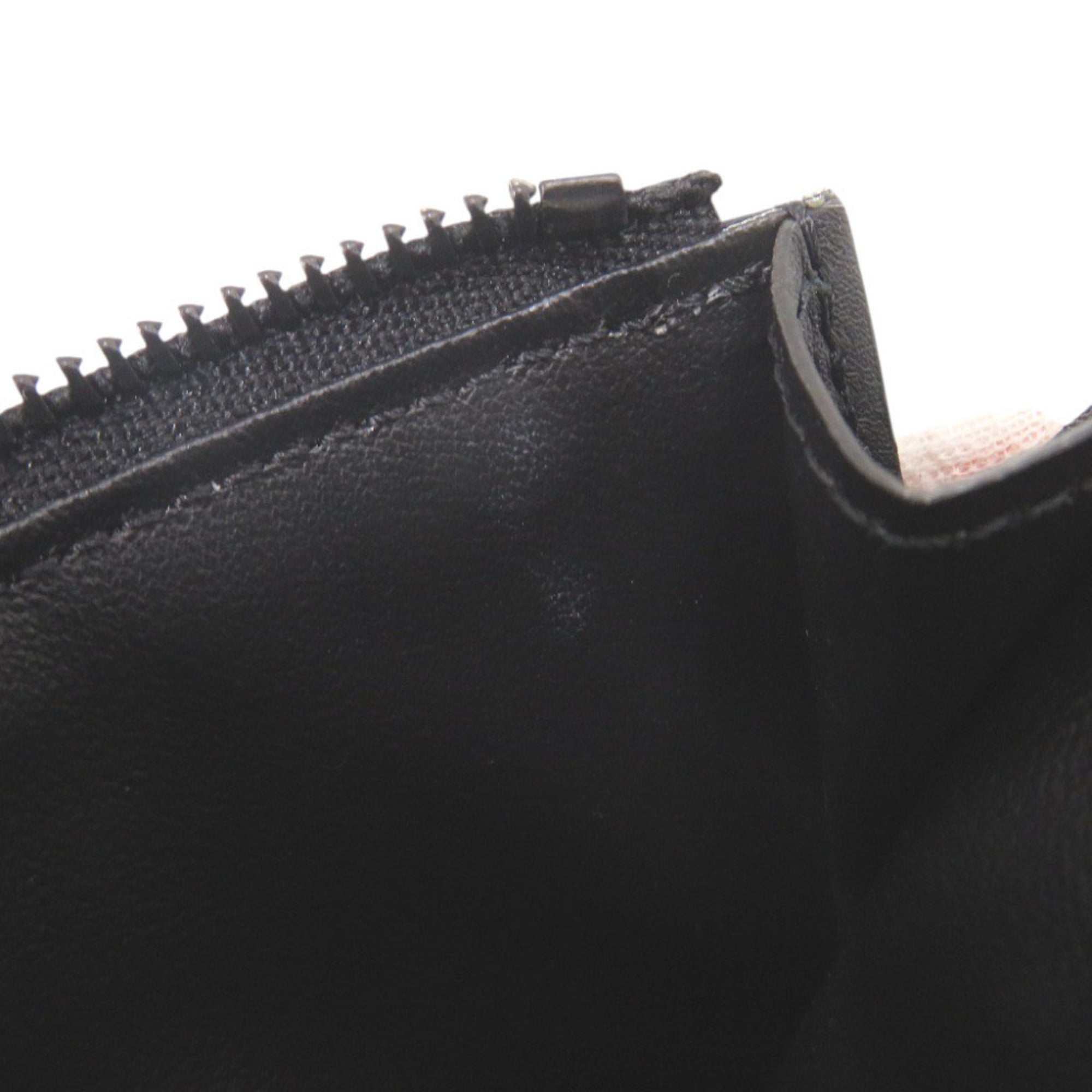 Louis Vuitton Black Monogram Shadow Leather Wallet (Tri-Fold) (Pre-Owned)