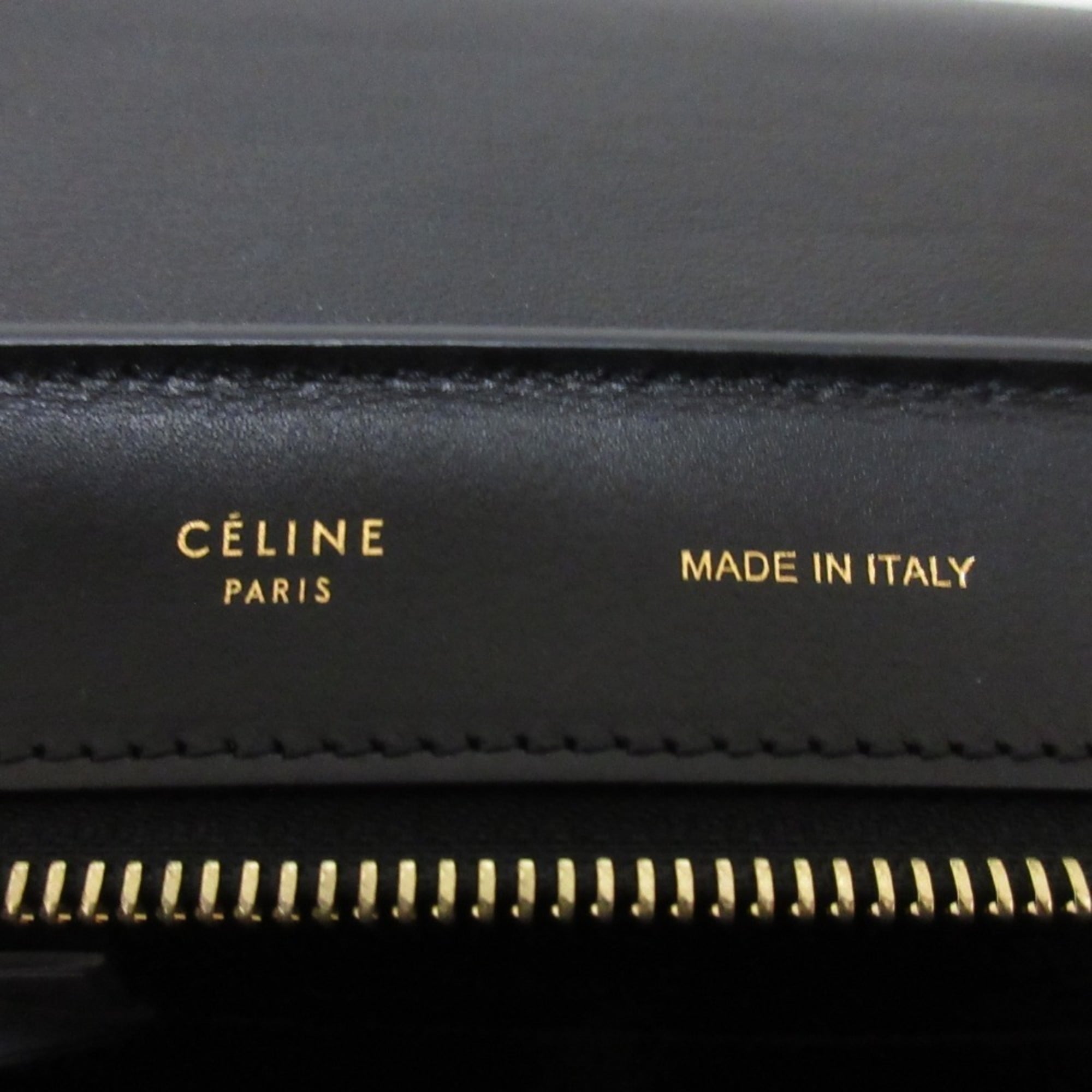 Celine Black Blue Brown Handbag (Pre-Owned)