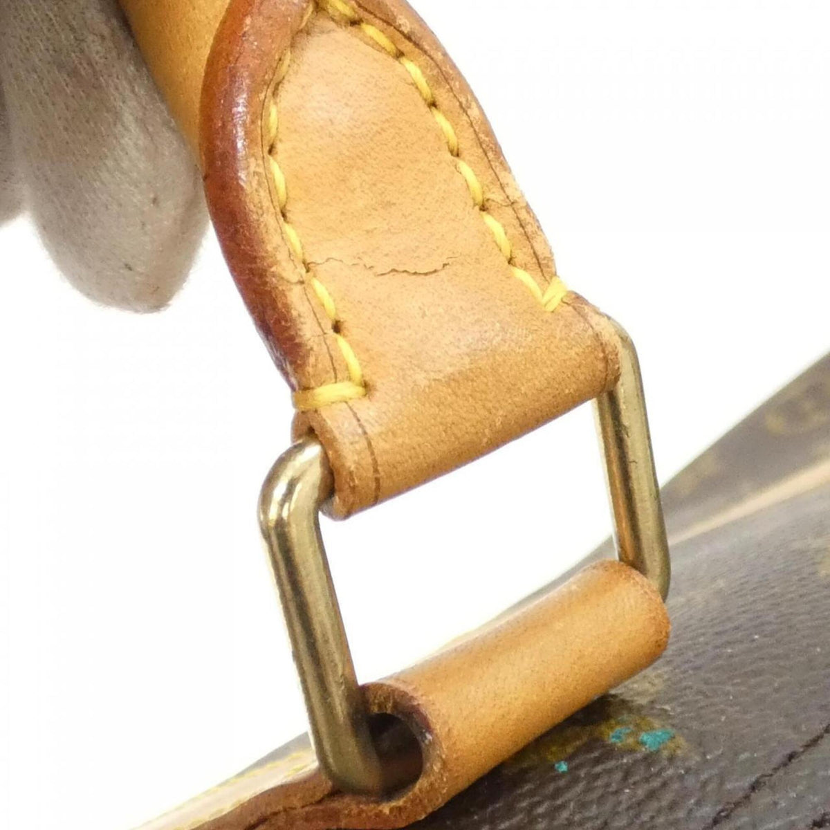 Louis Vuitton Monogram Marron Coated Canvas Boston Bag (Pre-Owned)