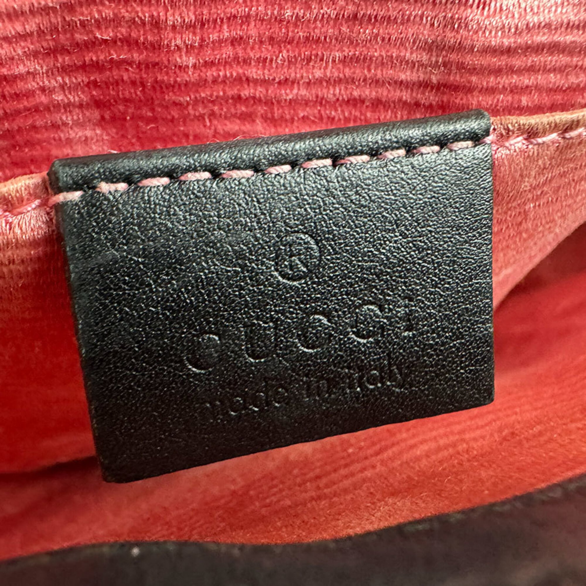 Gucci Black Velvet Shoulder Bag (Pre-Owned)