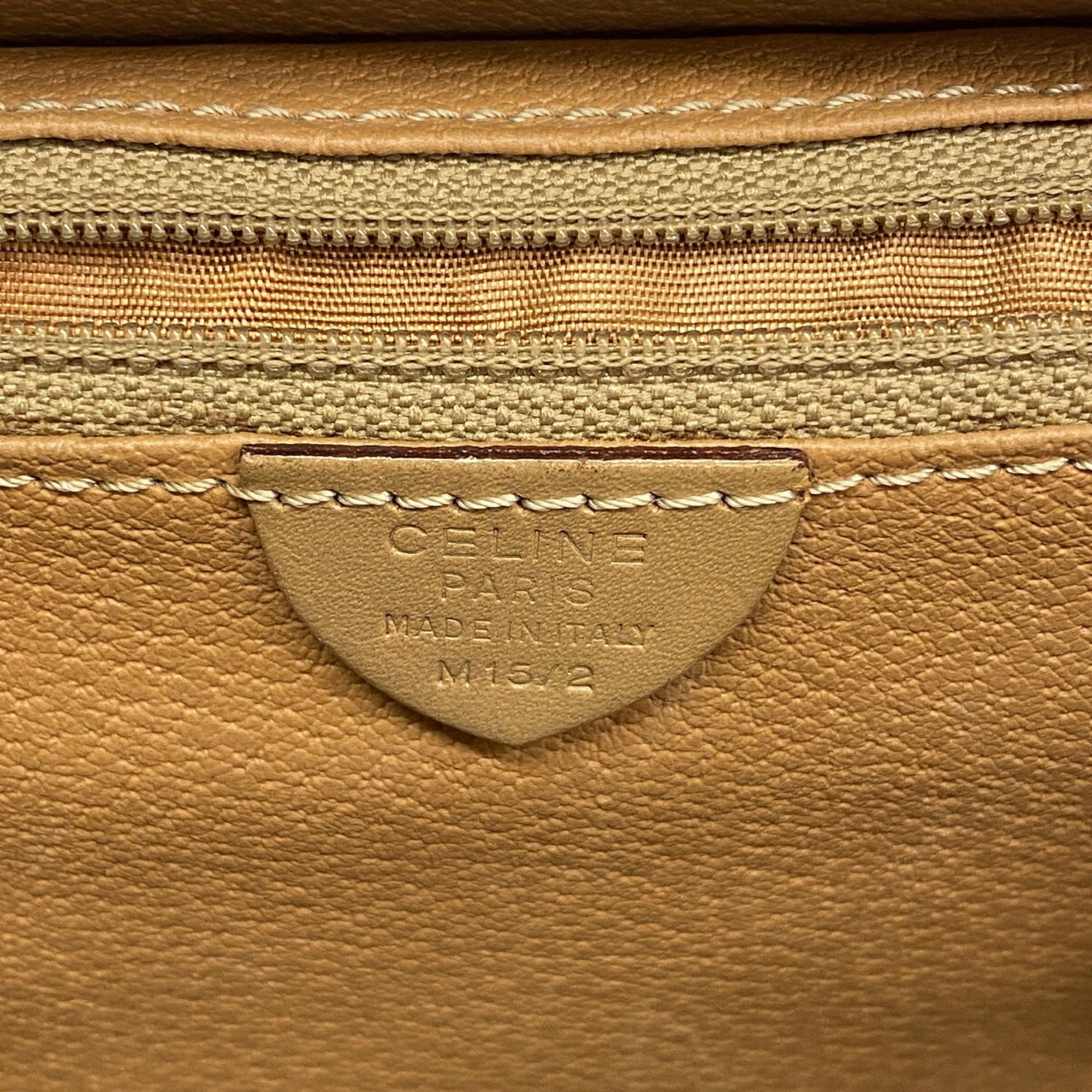 Celine Brown Pvc Handbag (Pre-Owned)