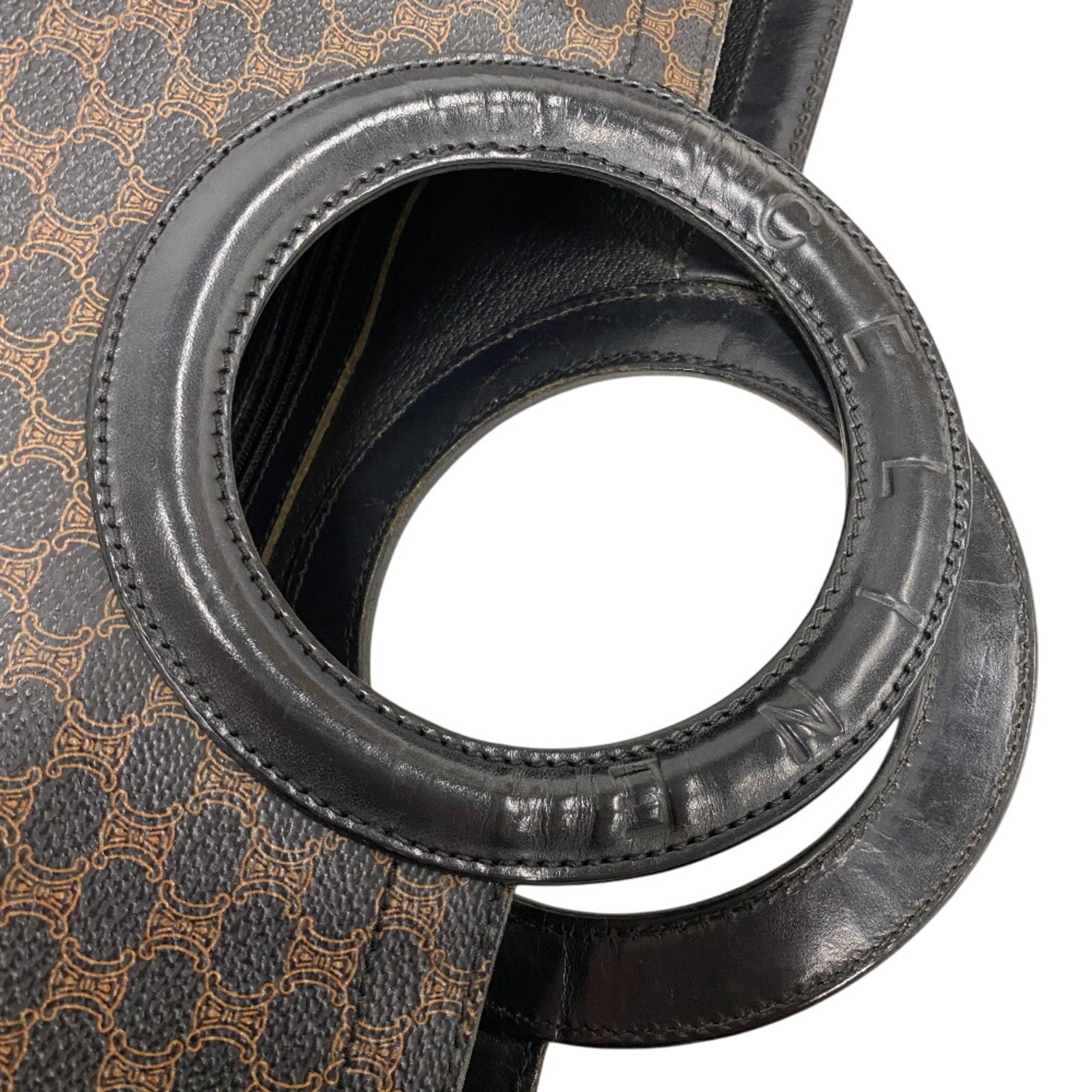 Celine Black Leather Handbag (Pre-Owned)