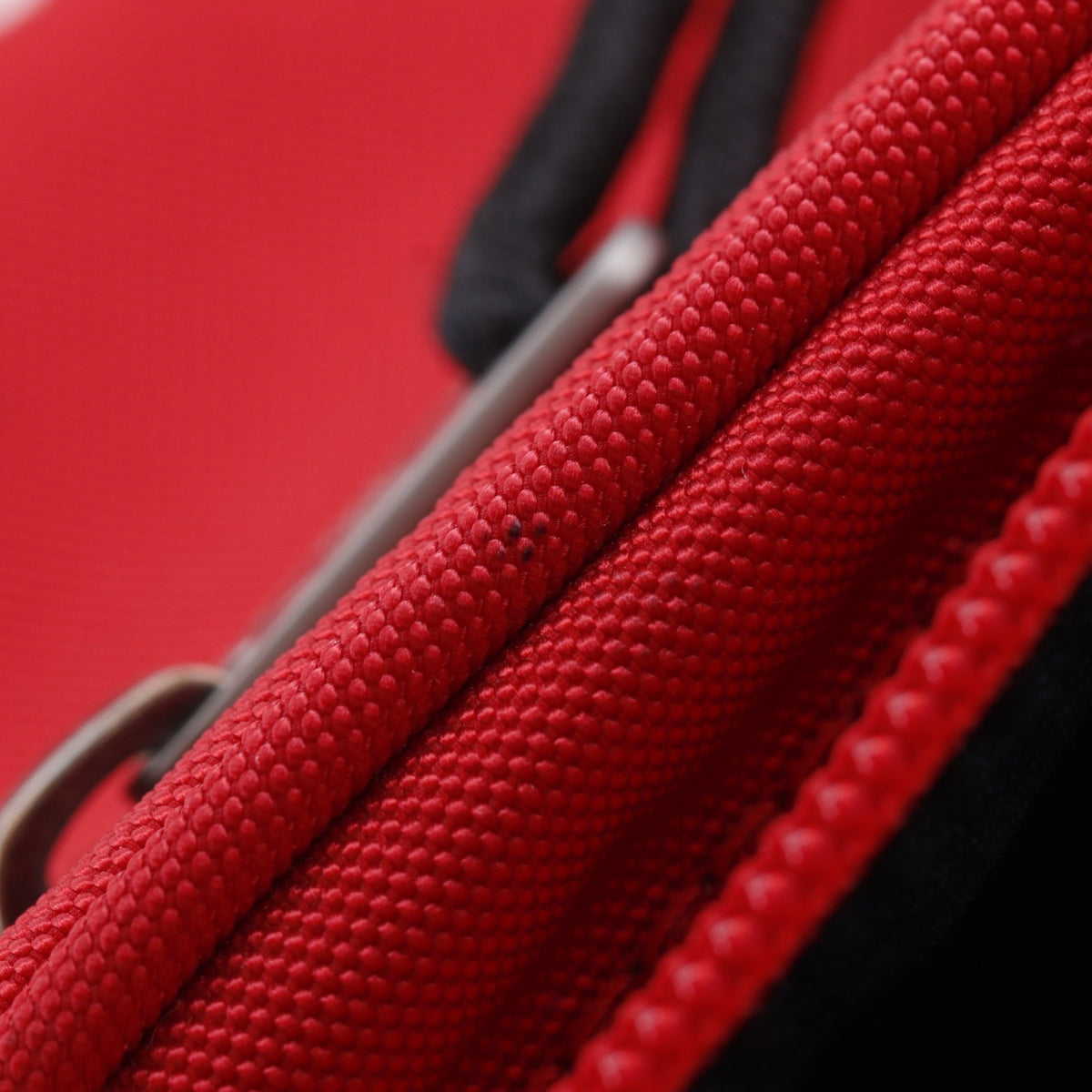 Balenciaga Red Color Nylon Canvas Fanny Pack Sling Bag (Pre-Owned)