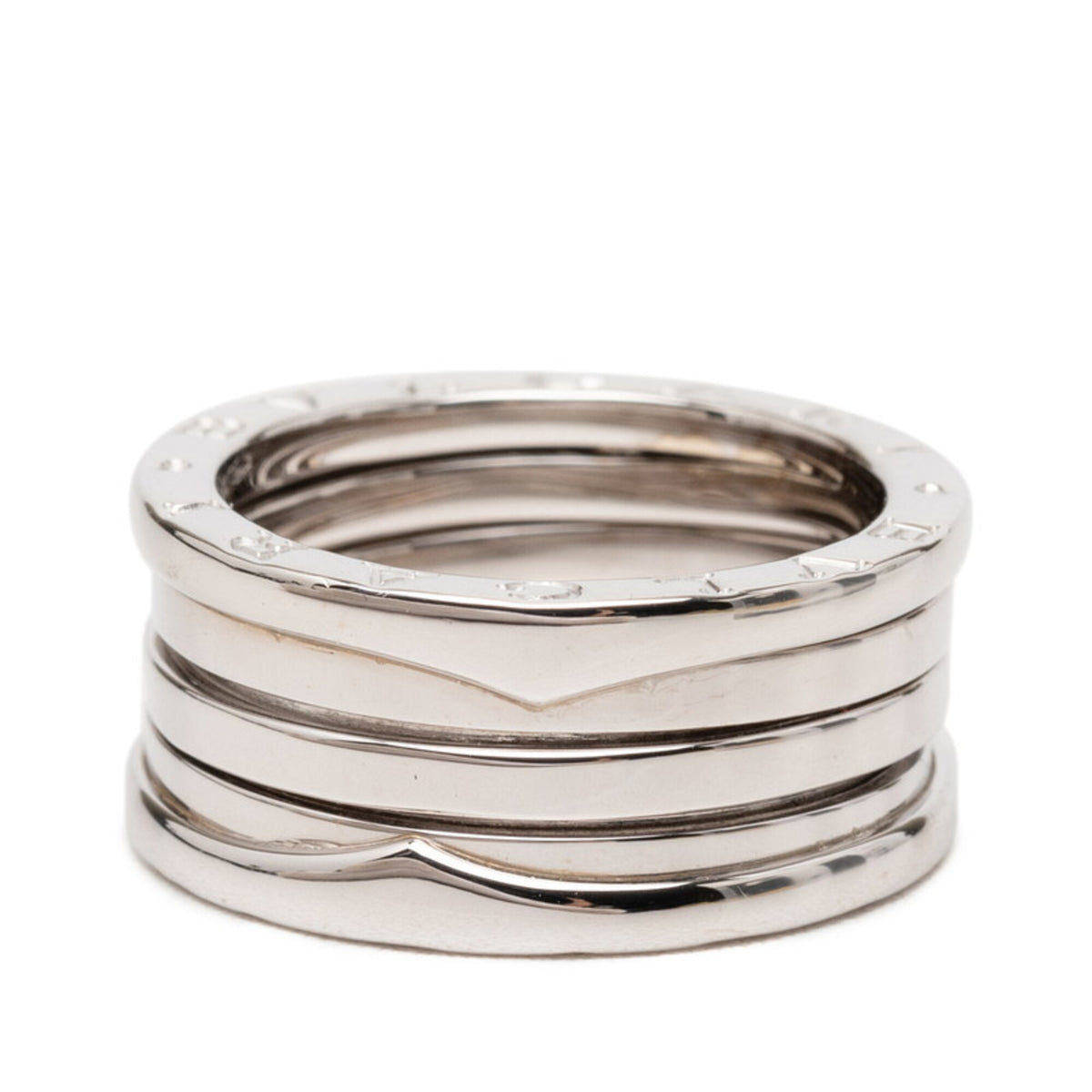 Bvlgari White Gold (18K) Band Ring (Pre-Owned)