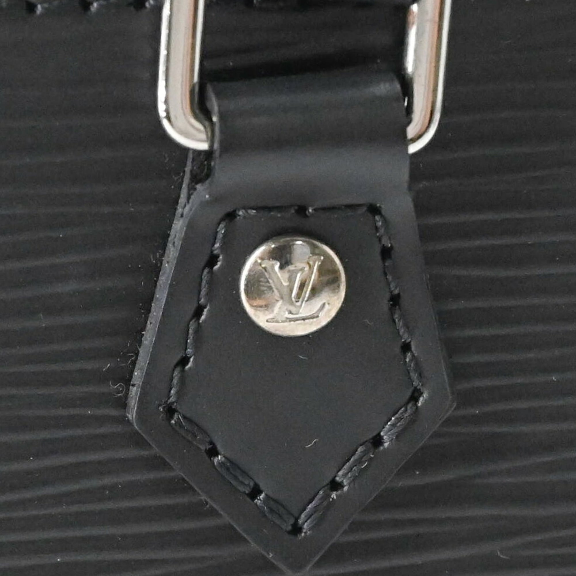 Louis Vuitton Epi Black Epi Leather Handbag Shoulder Bag (Pre-Owned)