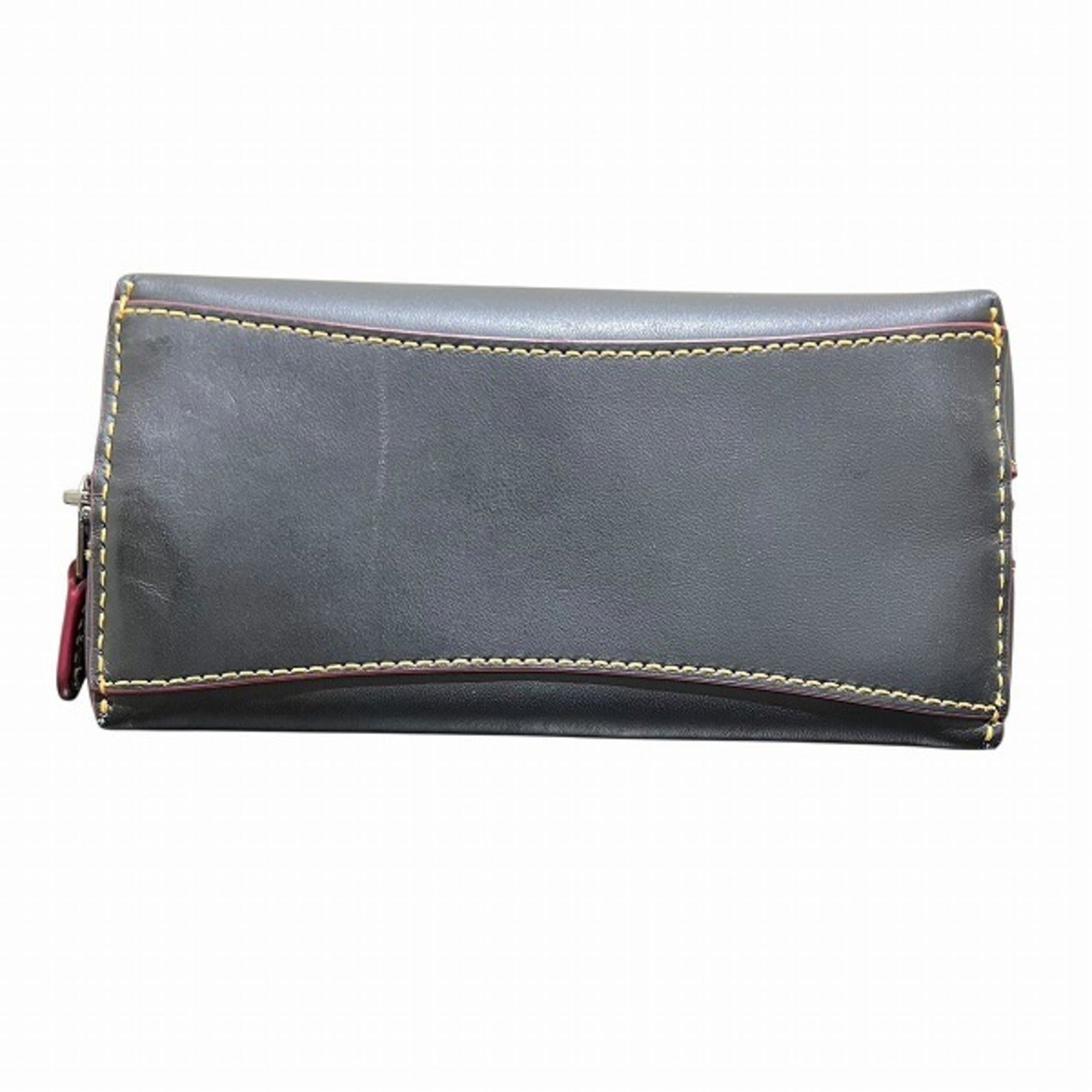 Coach Black Leather Pouch (Pre-Owned)