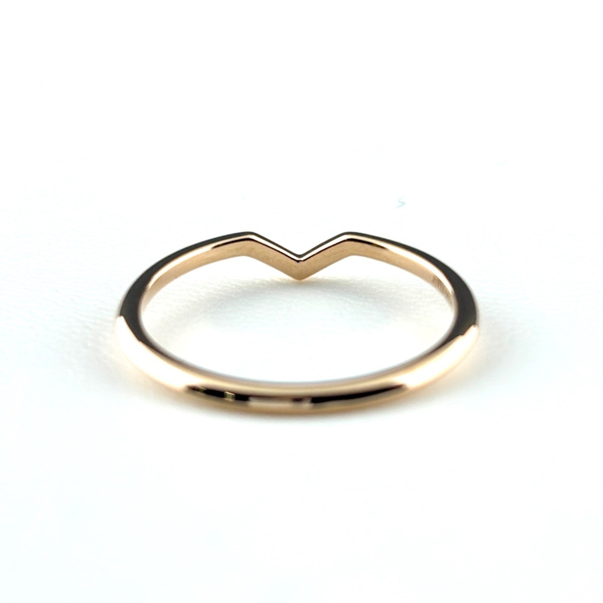Tiffany Pink Gold (18K) Band Ring (Pre-Owned)