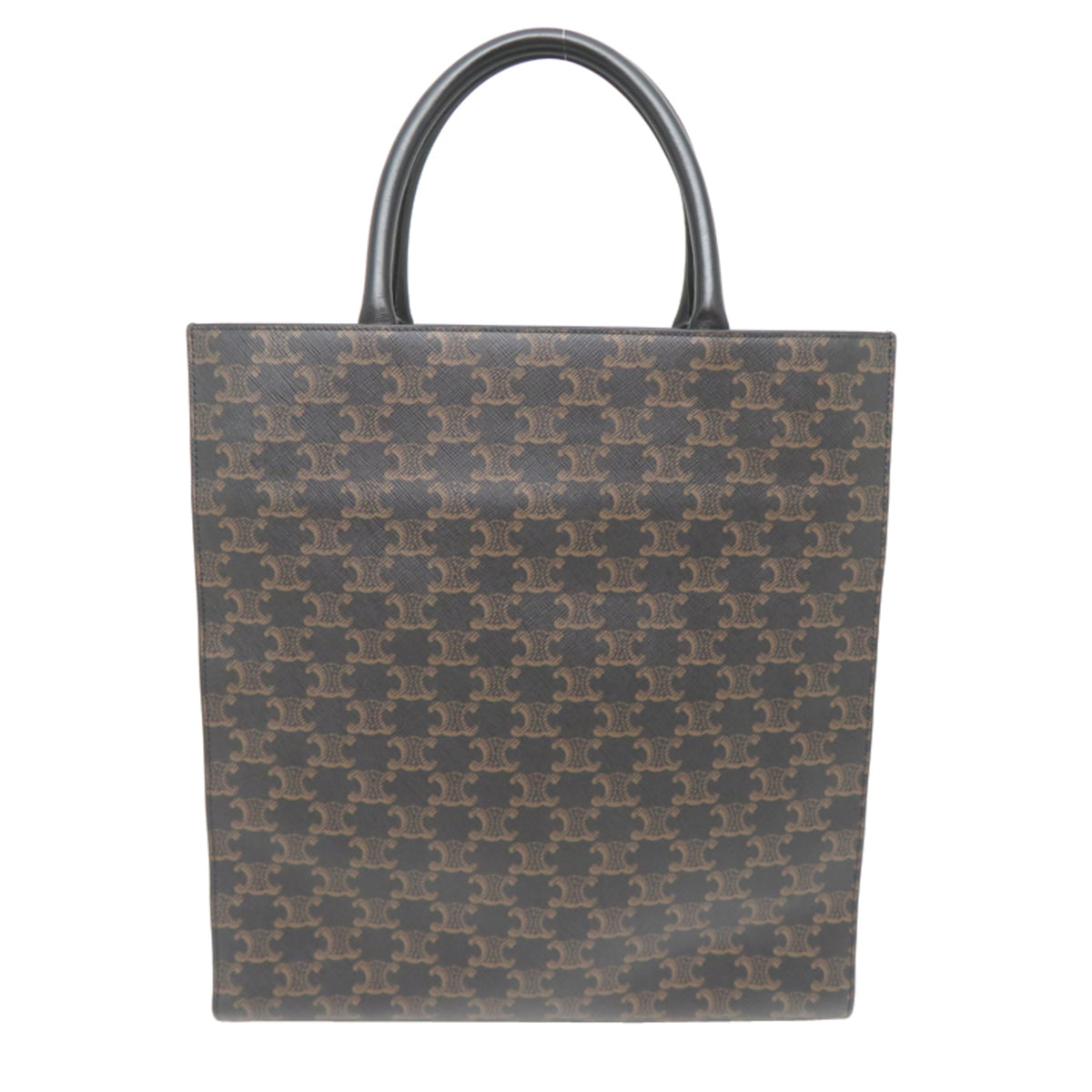 Celine Brown Pvc Leather Tote Bag (Pre-Owned)