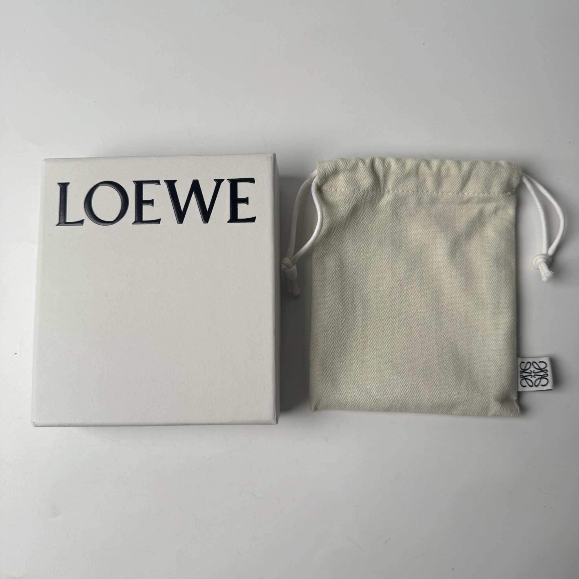 Loewe Dark Brown Leather Wallet (Bi-Fold) (Pre-Owned)