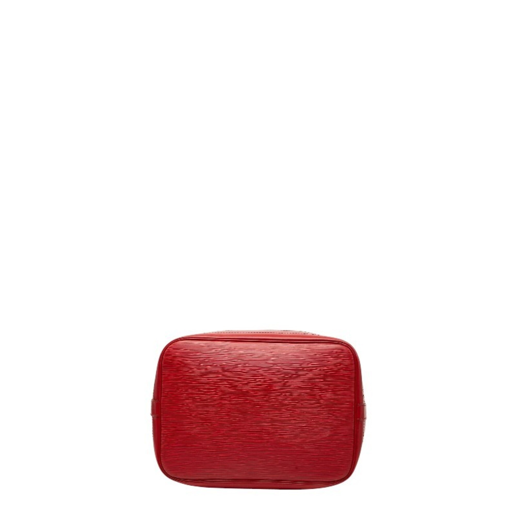 Louis Vuitton Castilian Red Leather Shoulder Bag (Pre-Owned)