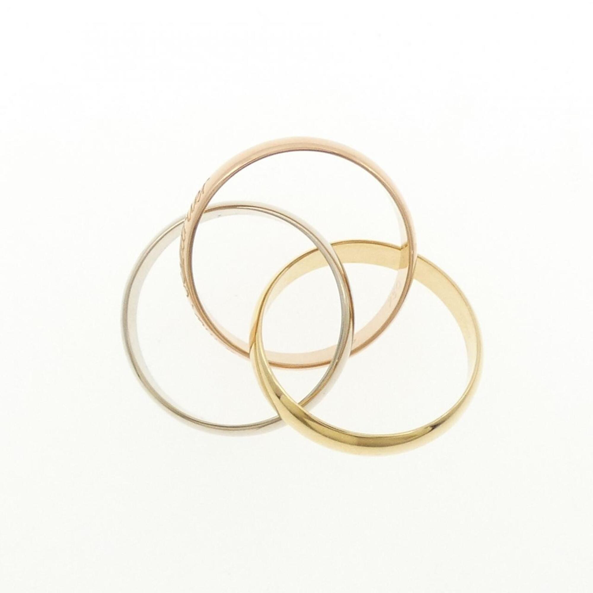 Cartier Yellow Gold (18K) Pink Gold (18K) White Gold (18K) Band Ring (Pre-Owned)