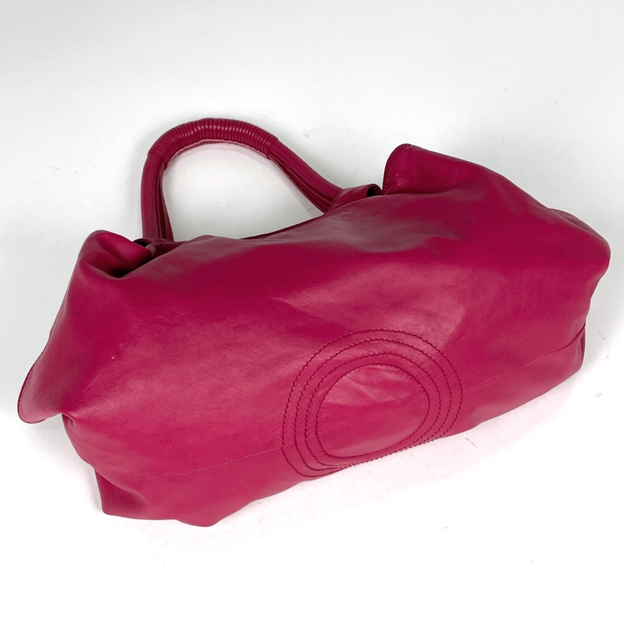 Loewe Pink Leather Handbag (Pre-Owned)