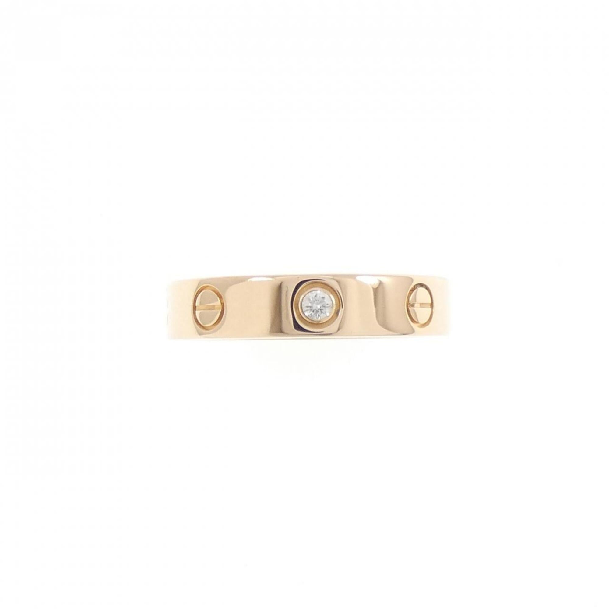 Cartier Love Pink Gold (18K) Band Ring (Pre-Owned)