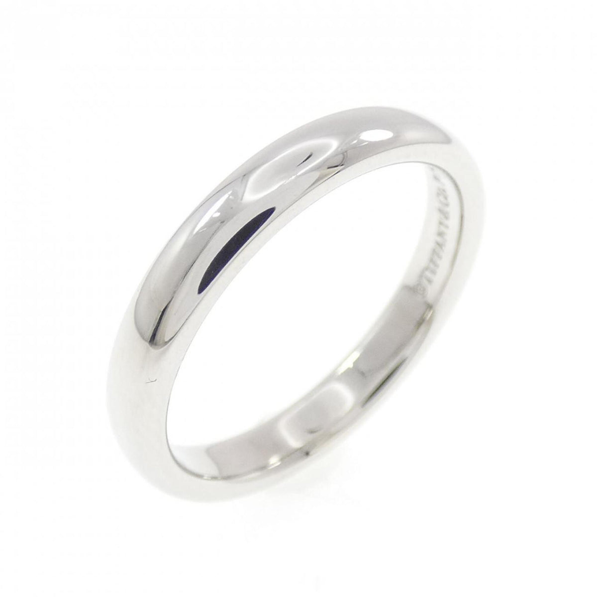 Tiffany Platinum 950 Band Ring (Pre-Owned)