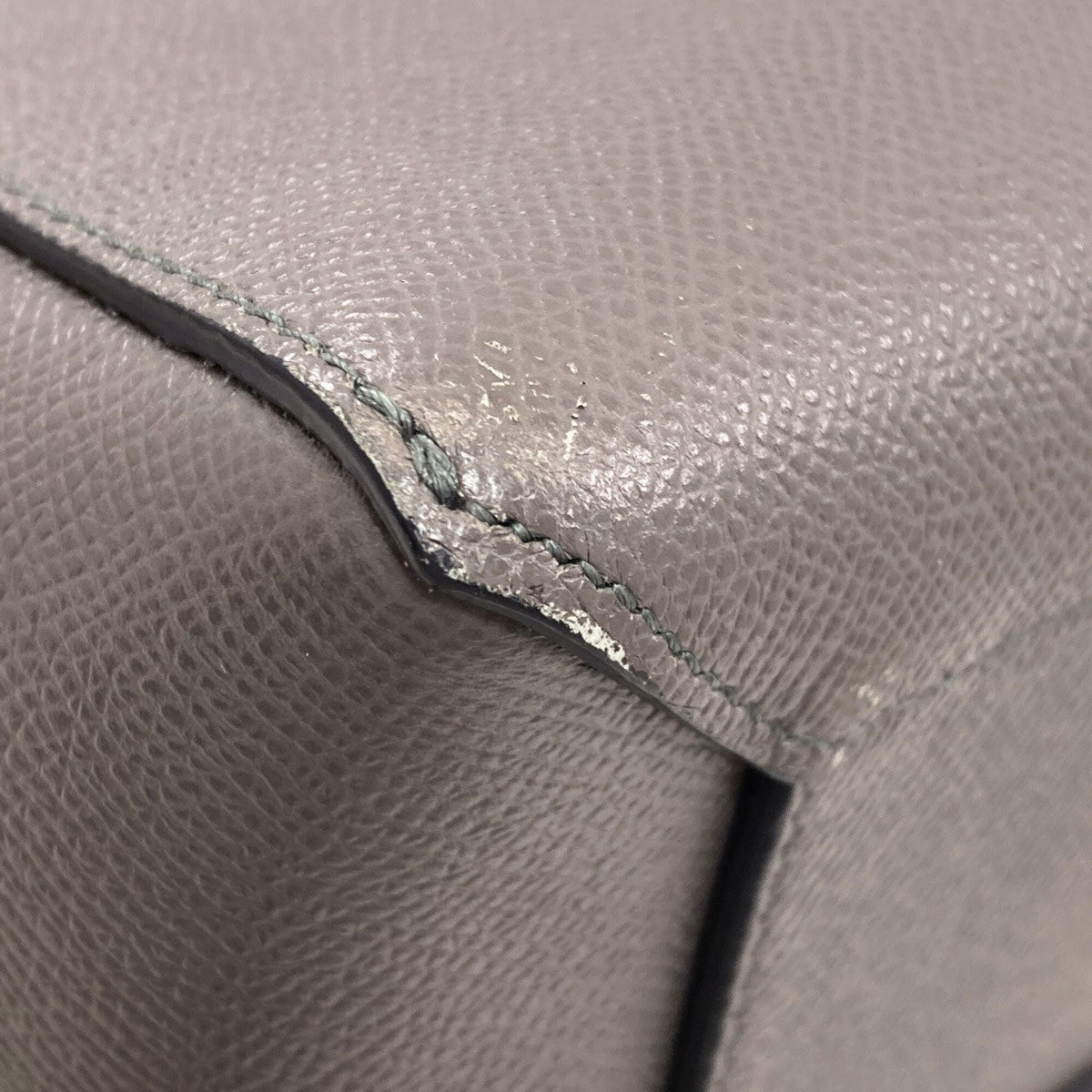 Celine Gray Leather Handbag (Pre-Owned)
