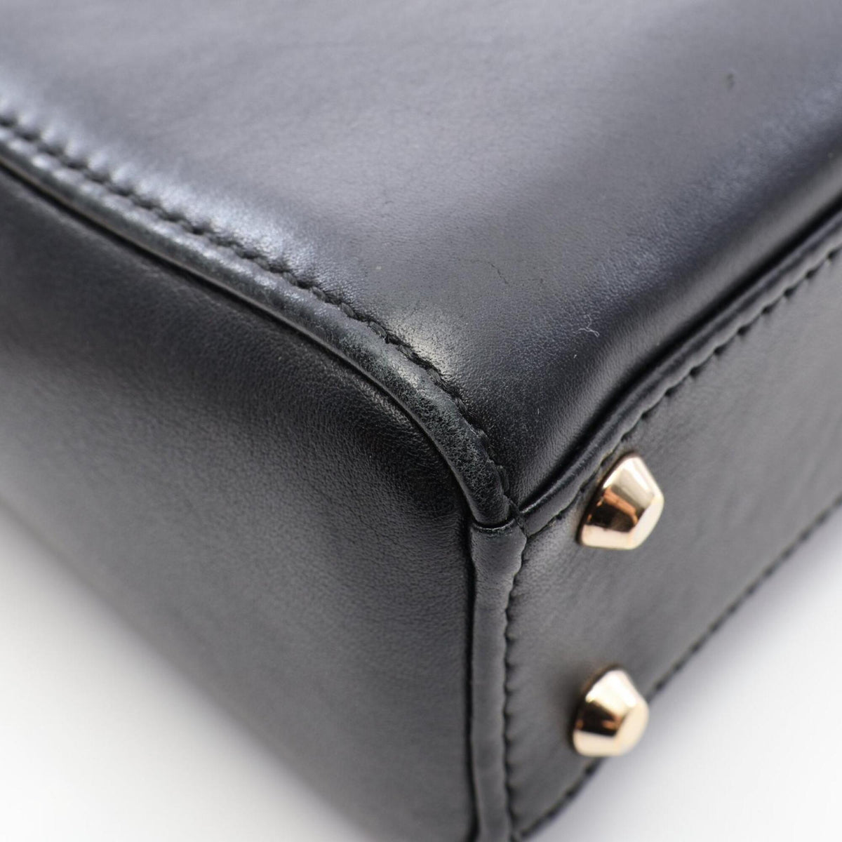 Christian Dior Black Leather Handbag (Pre-Owned)