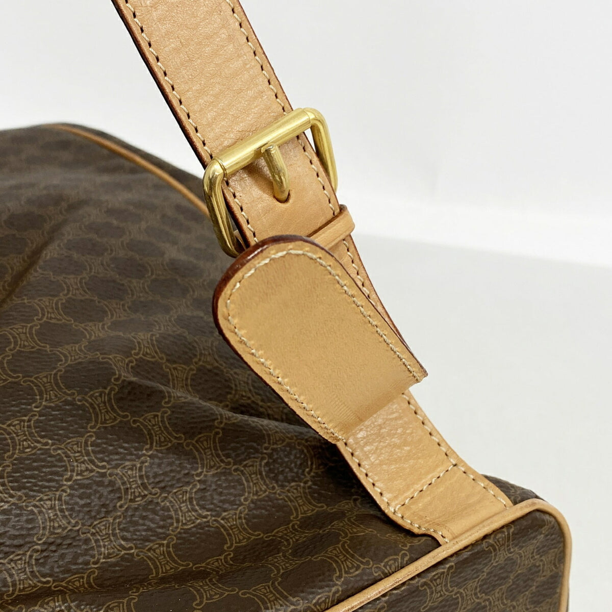 Celine Brown Pvc Backpack (Pre-Owned)