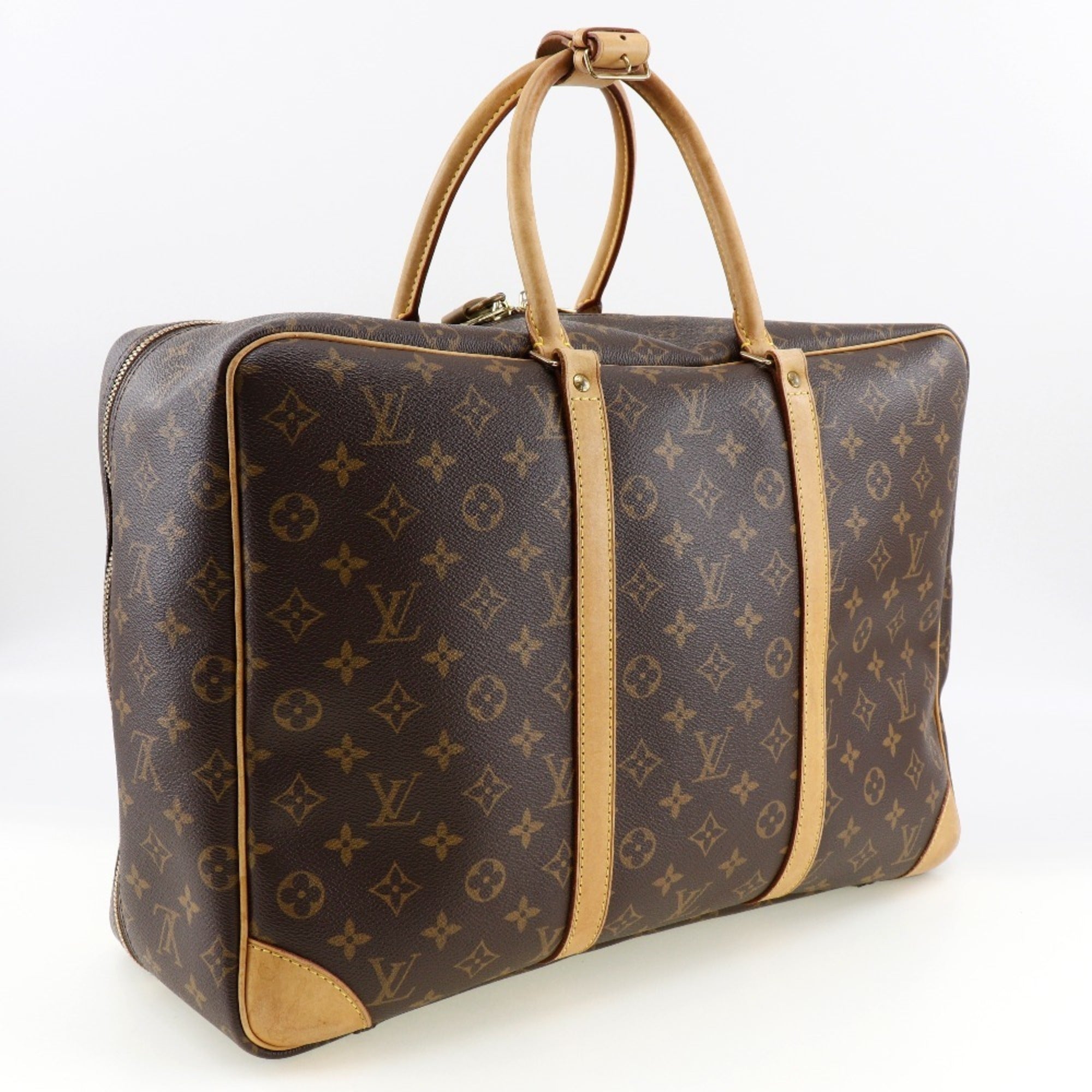 Louis Vuitton Brown Monogram Monogram Boston Bag (Pre-Owned)