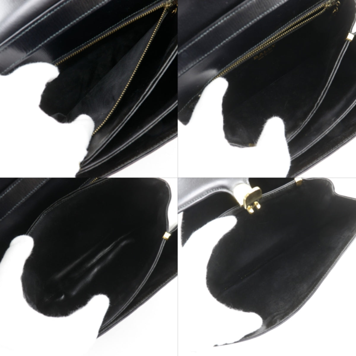 Bally Black Leather Shoulder Bag (Pre-Owned)