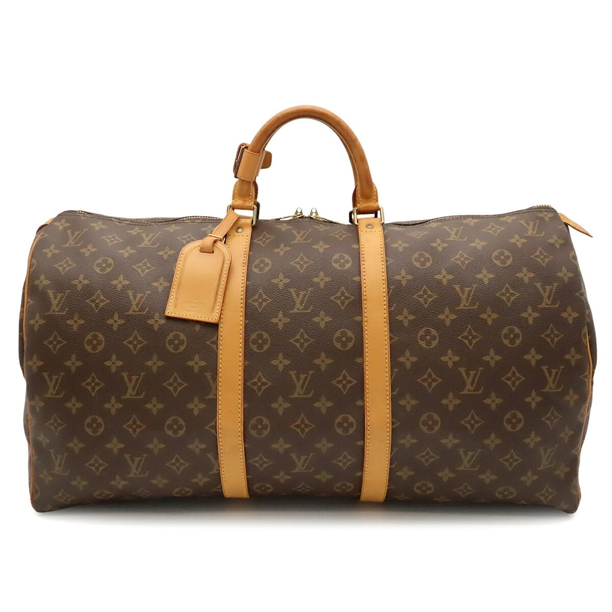 Louis Vuitton Brown Monogram Monogram Boston Bag Handbag (Pre-Owned)