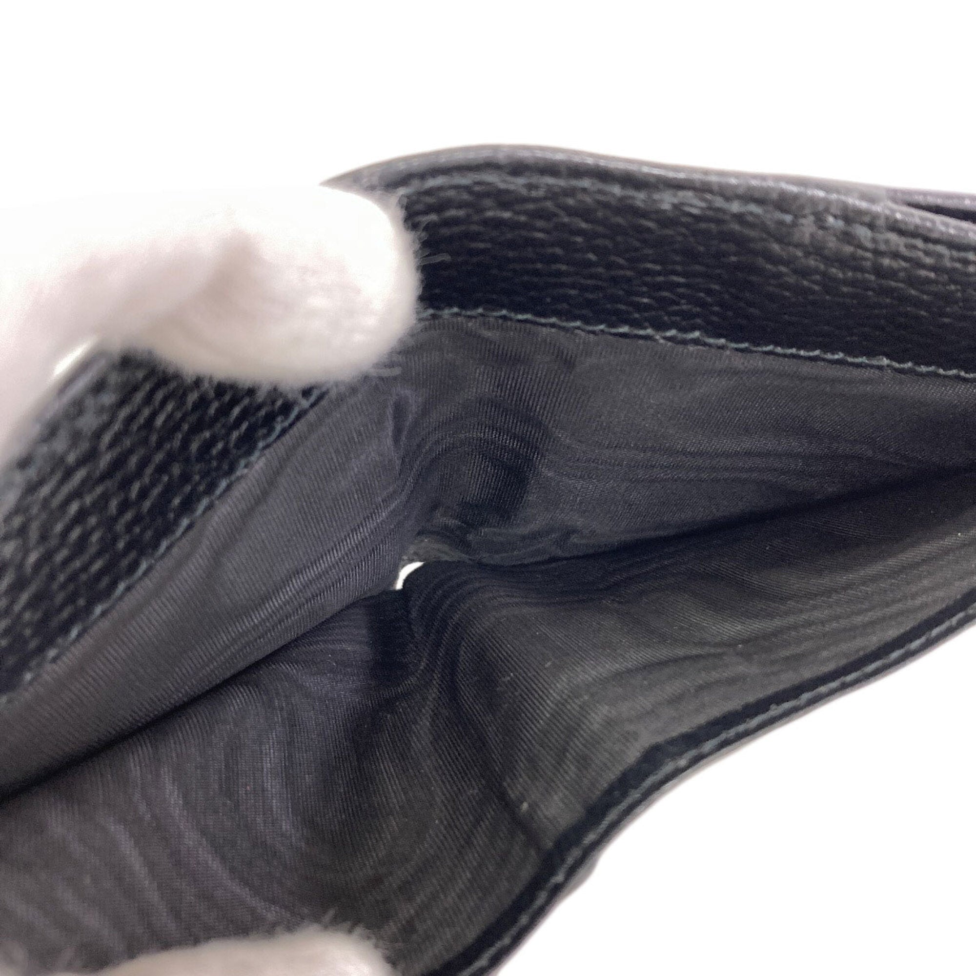 Gucci Black Leather Wallet (Bi-Fold) (Pre-Owned)