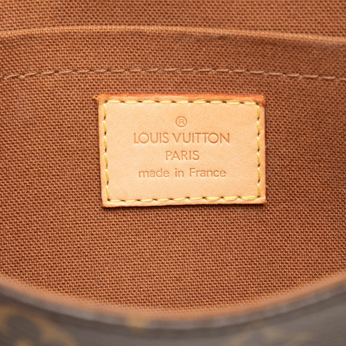 Louis Vuitton Brown Pvc Leather Fanny Pack Sling Bag (Pre-Owned)