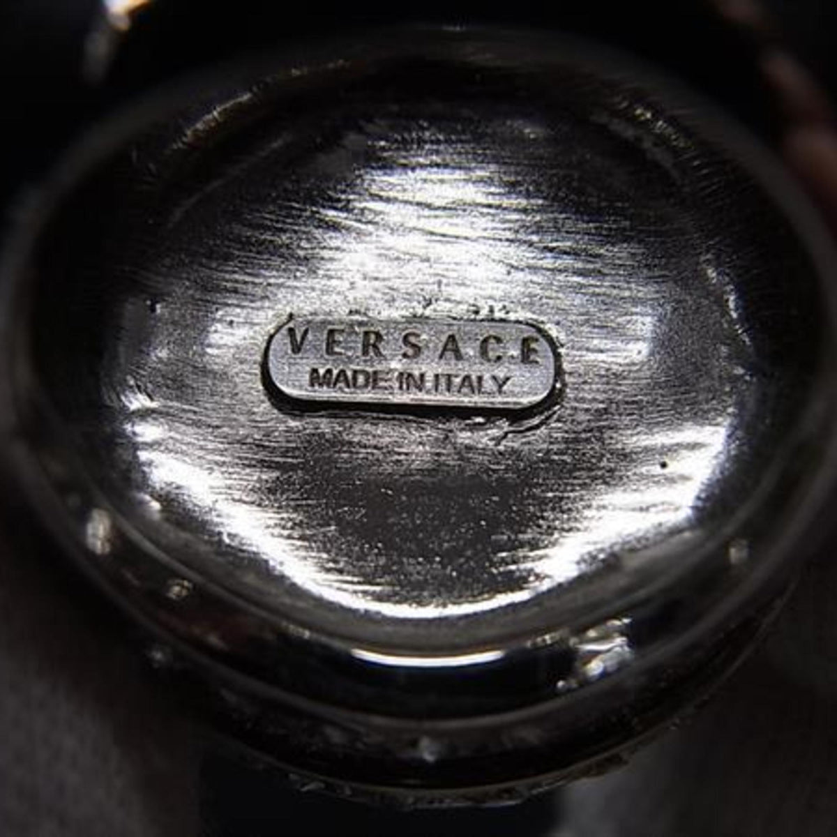 Versace Metal Band Ring (Pre-Owned)