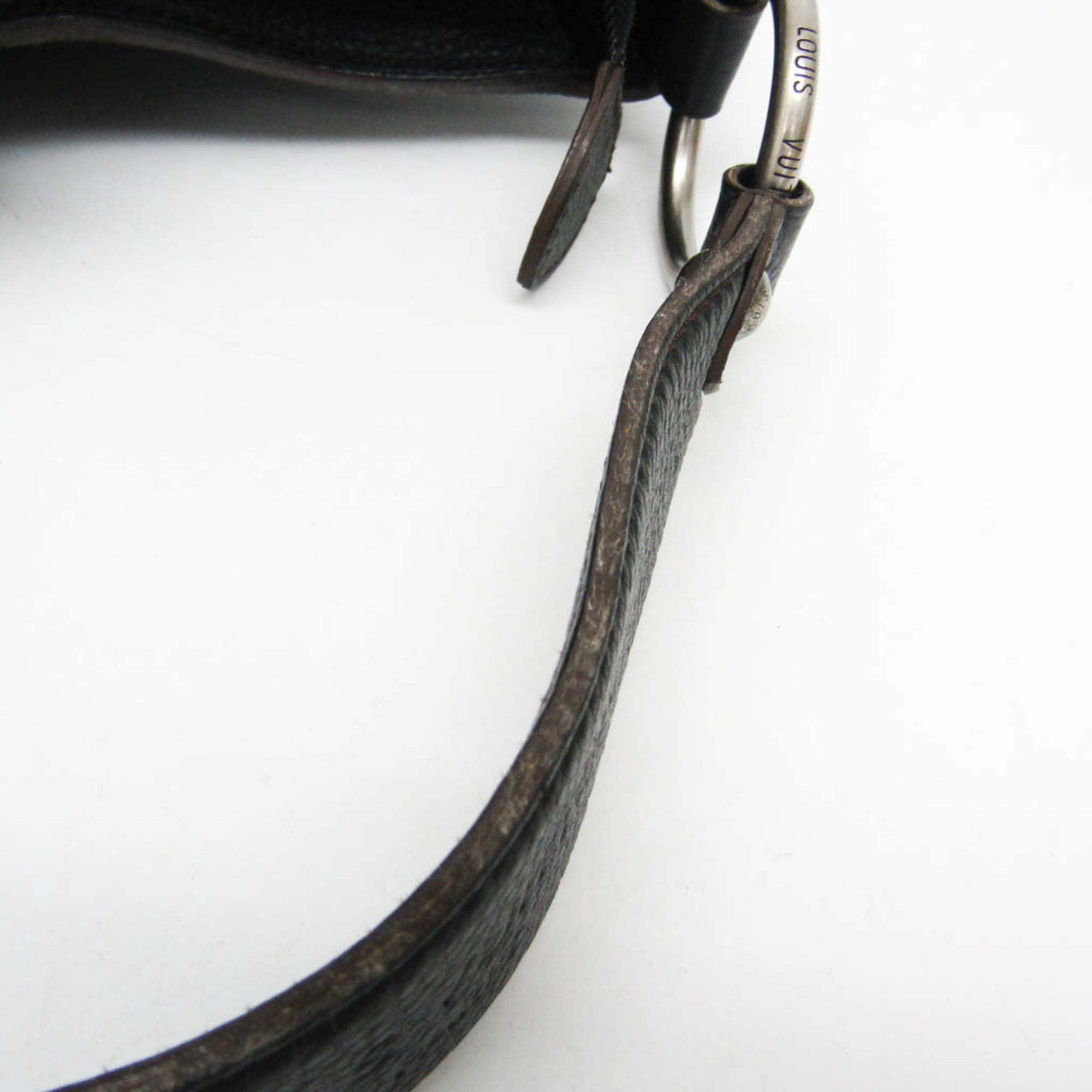 Louis Vuitton Mahina Noir Mahina Leather Shoulder Bag (Pre-Owned)