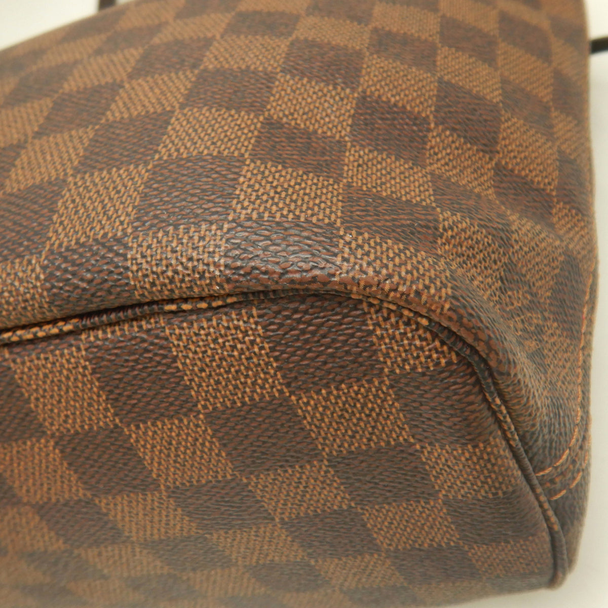 Louis Vuitton Damier Canvas Ebene Damier Canvas Tote Bag (Pre-Owned)