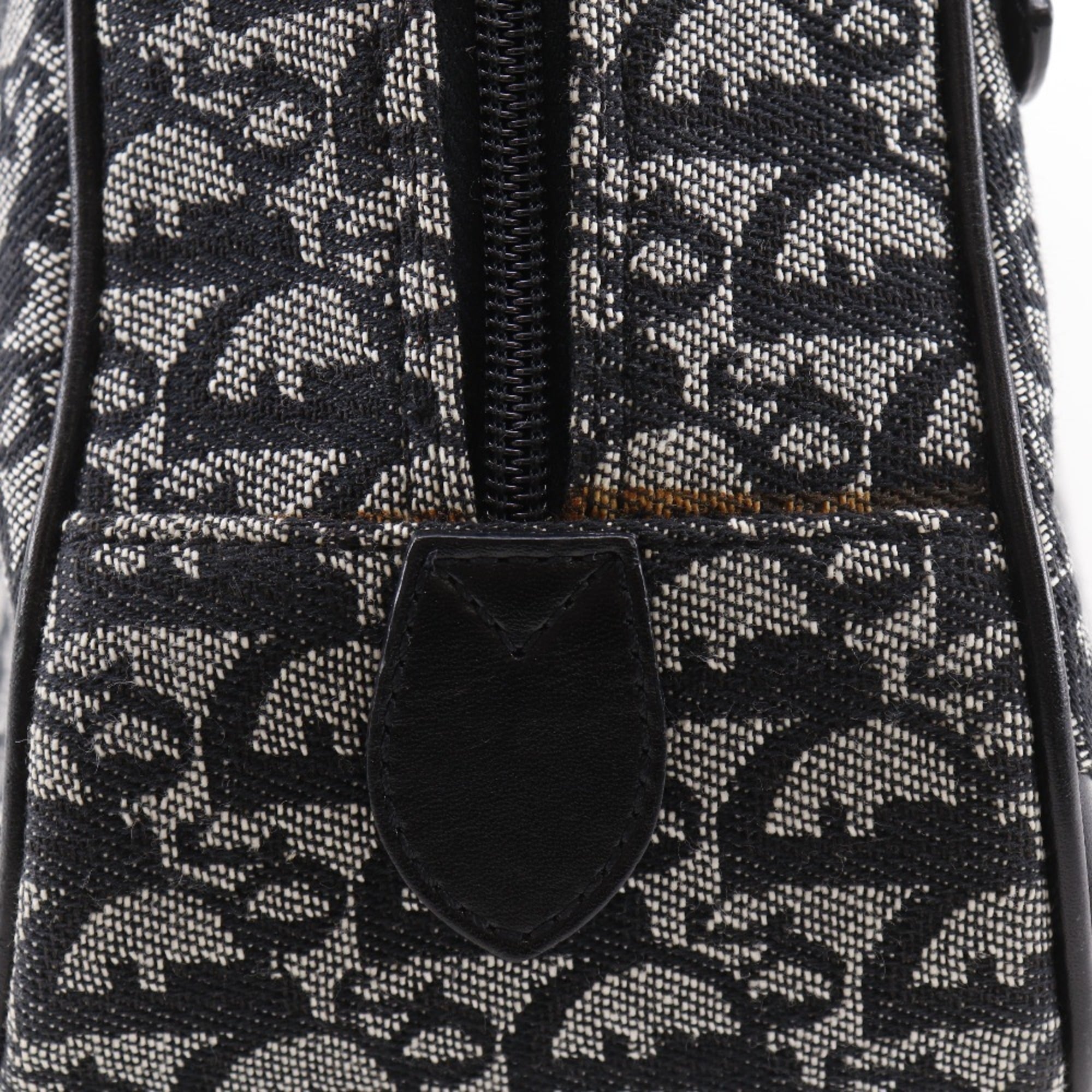 Christian Dior Trotter Navy Trotter Handbag Saddle Bag (Pre-Owned)